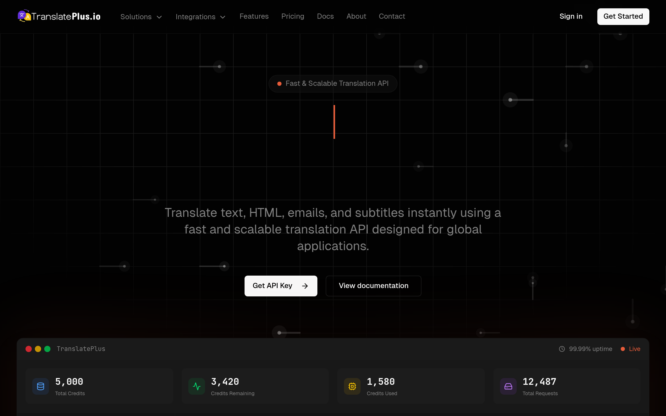 TranslatePlus - Translation API screenshot