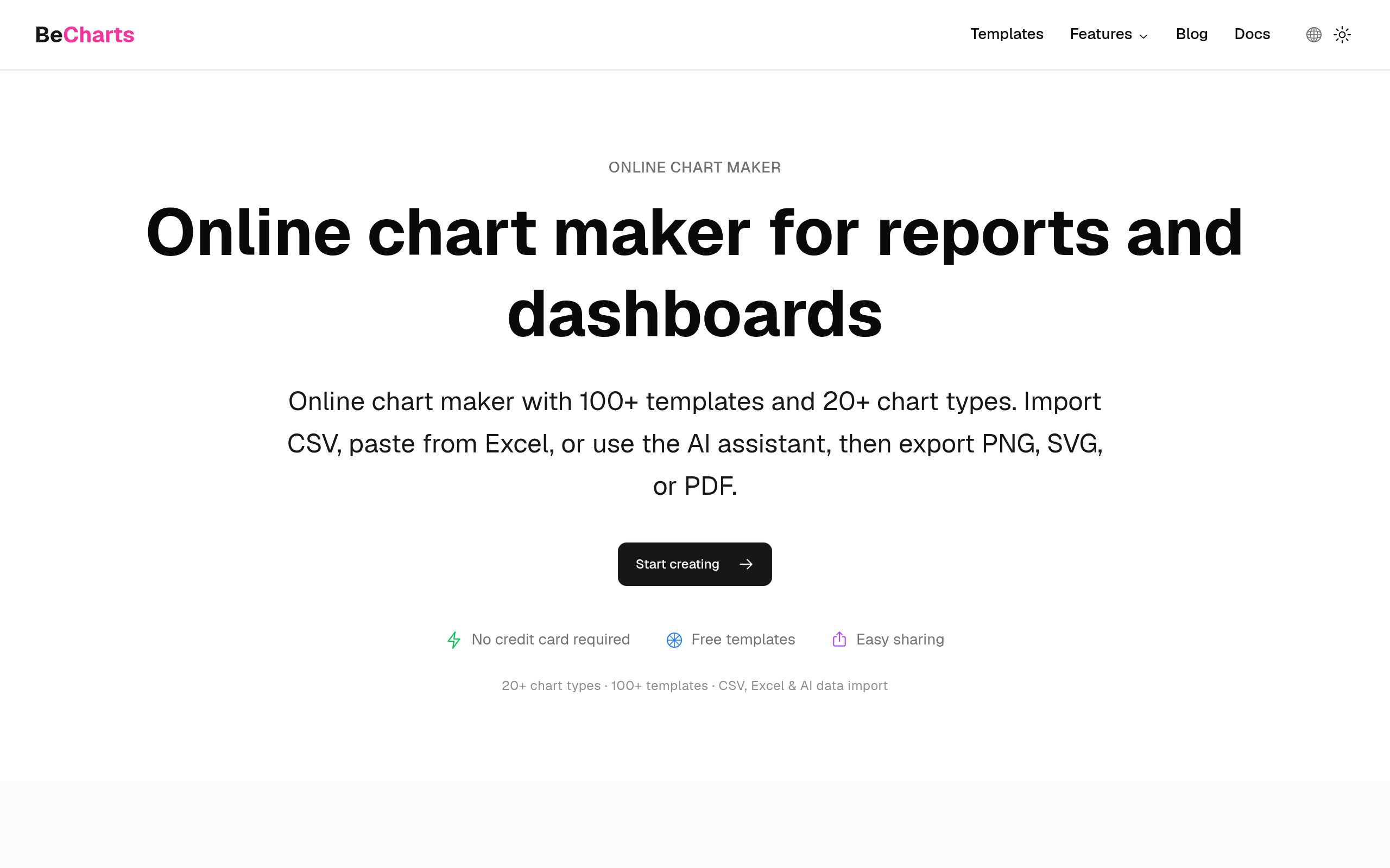 BeCharts screenshot – image 1