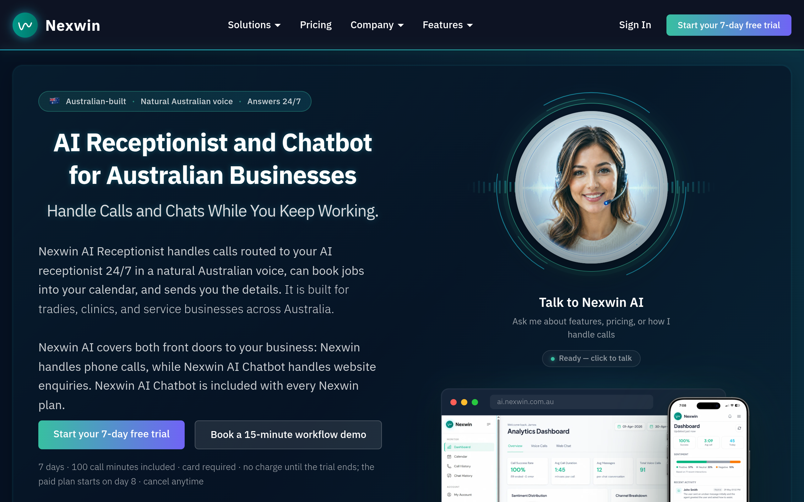 AI Phone Receptionist & Answering Service screenshot, image 1
