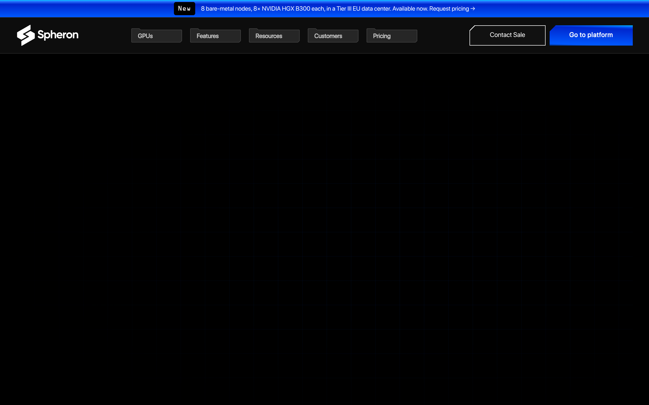 Spheron screenshot, image 1