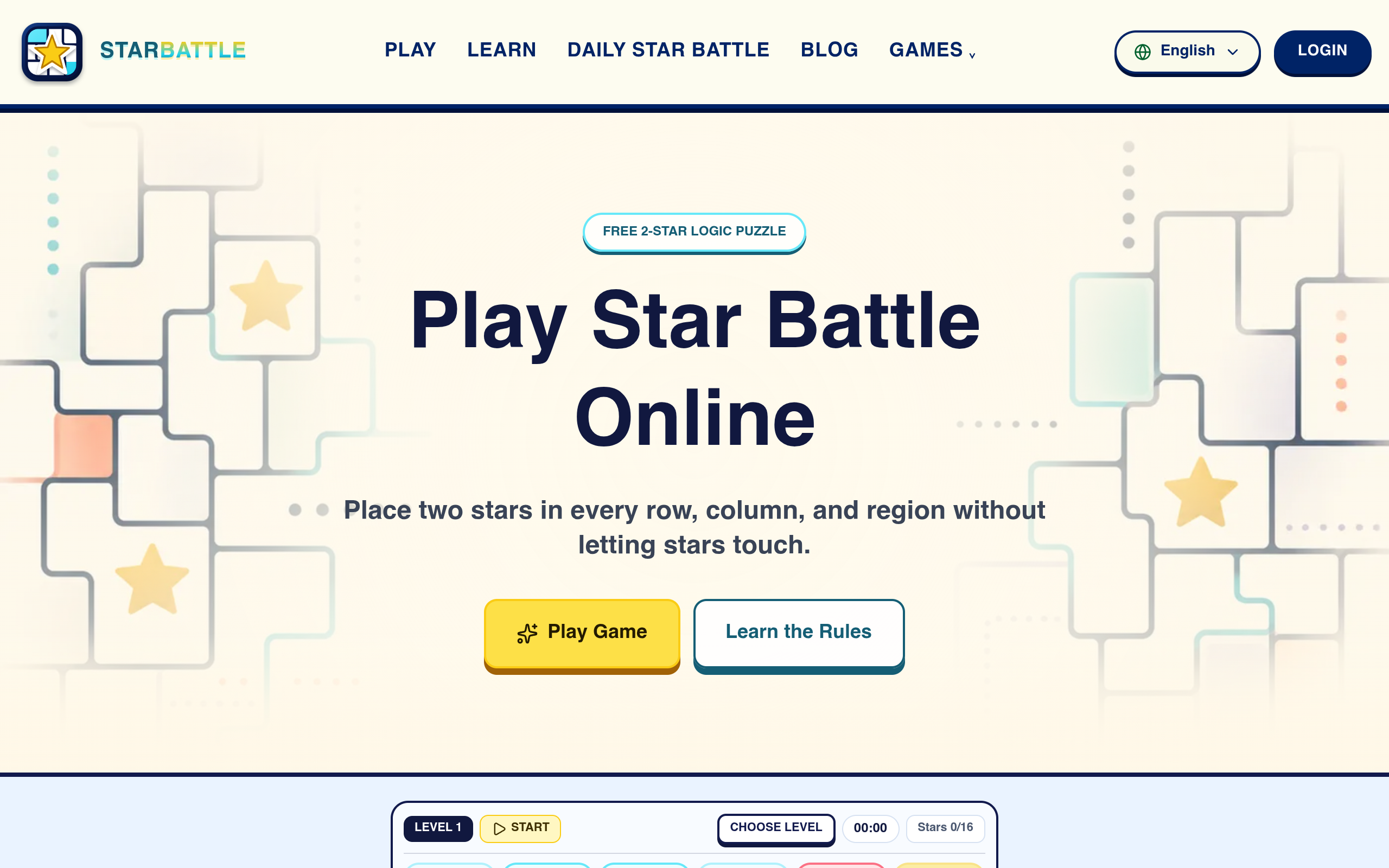Screenshot of starbattle.online
