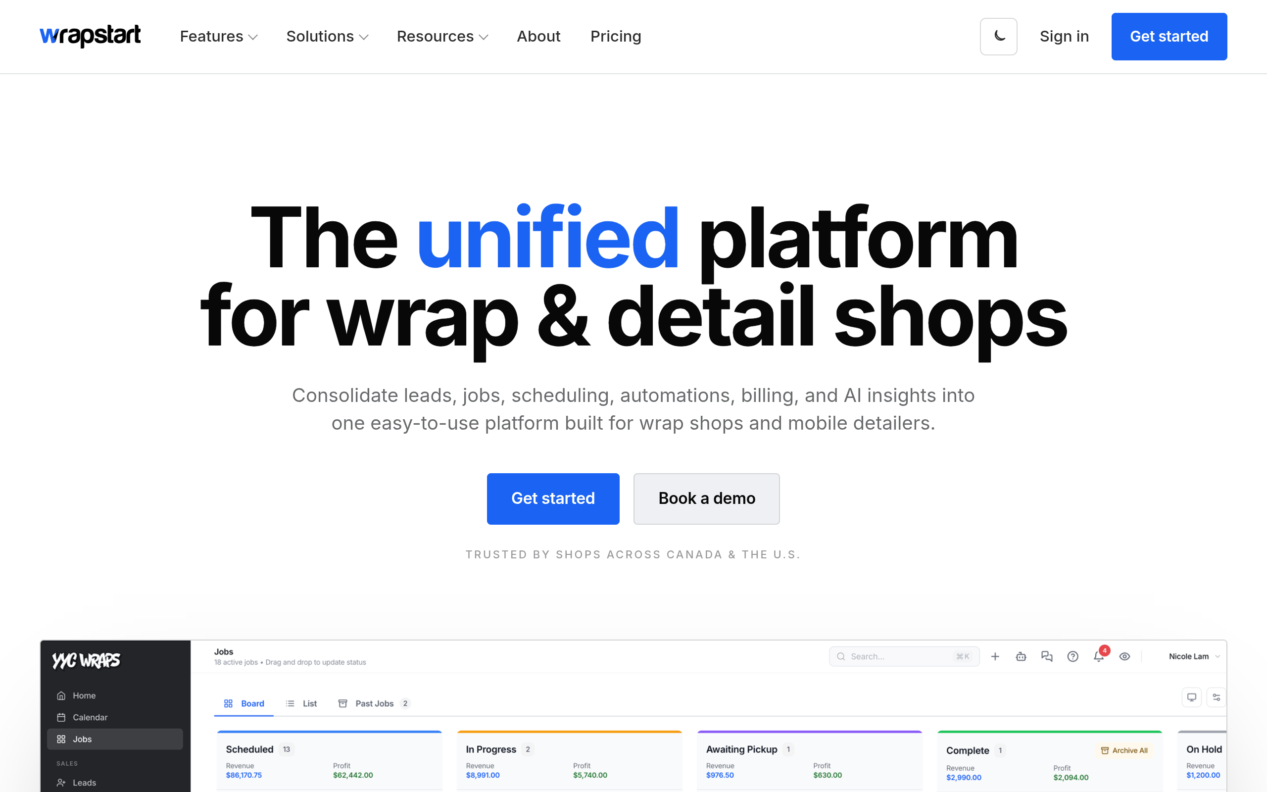 Wrapstart screenshot – image 1