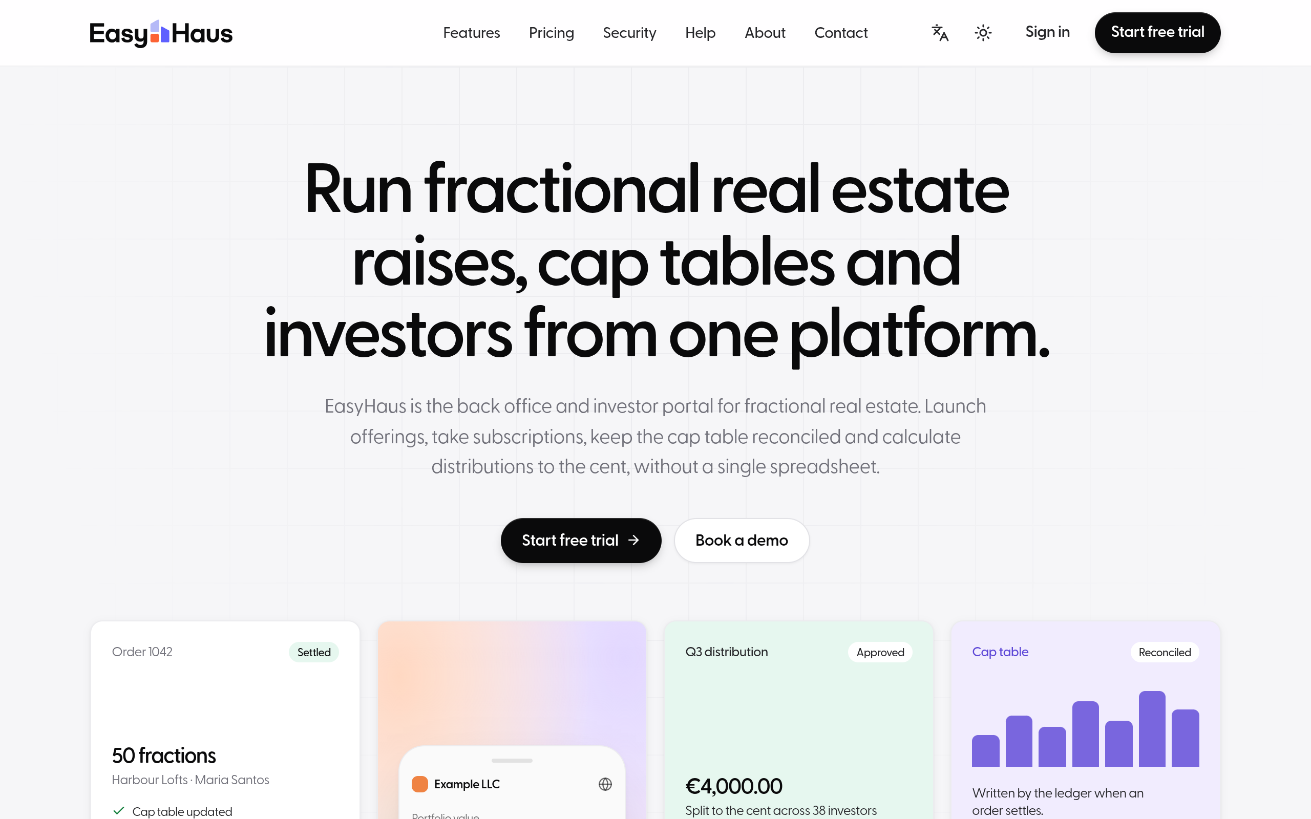 EasyHaus screenshot