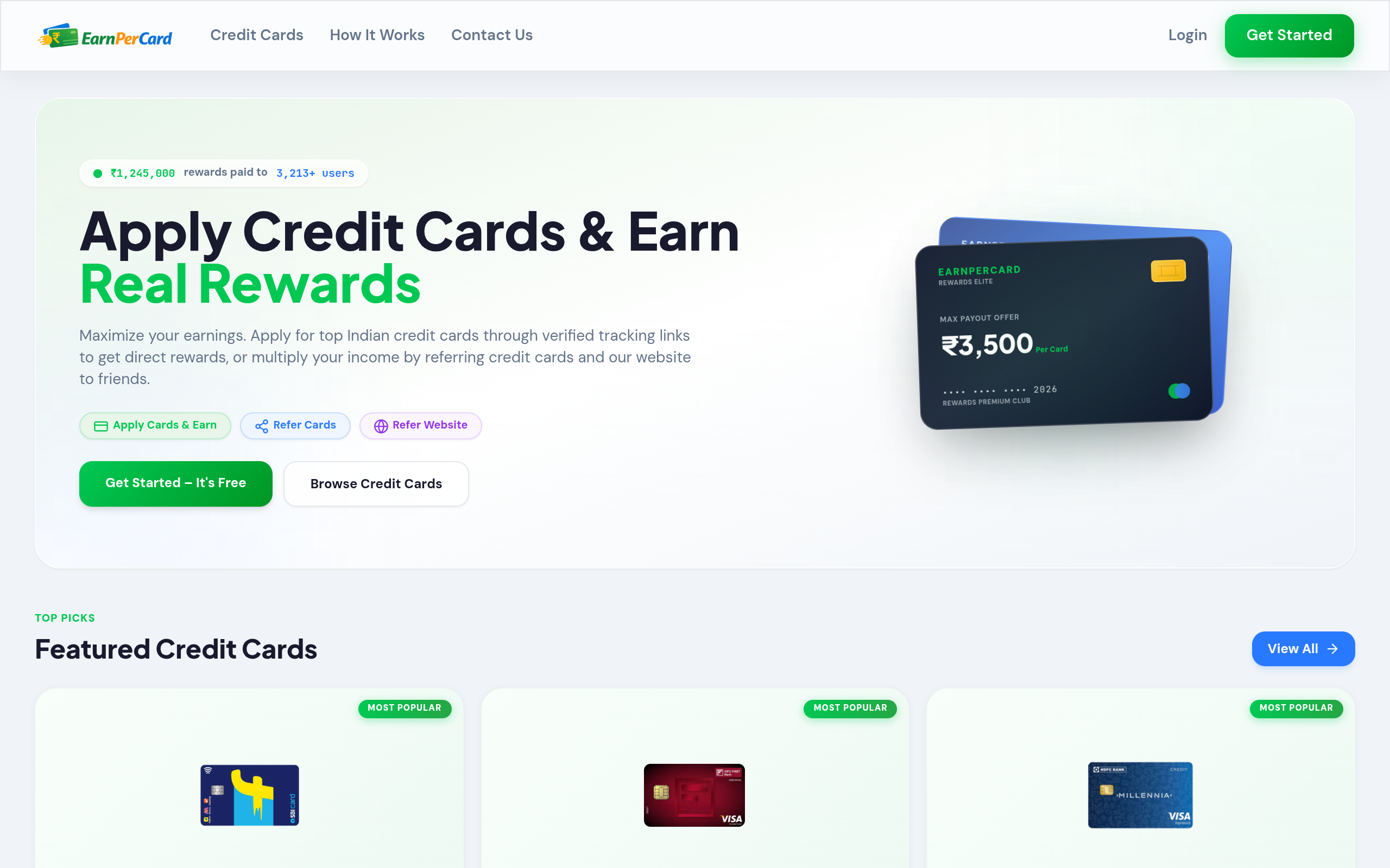 EarnPerCard screenshot – image 1