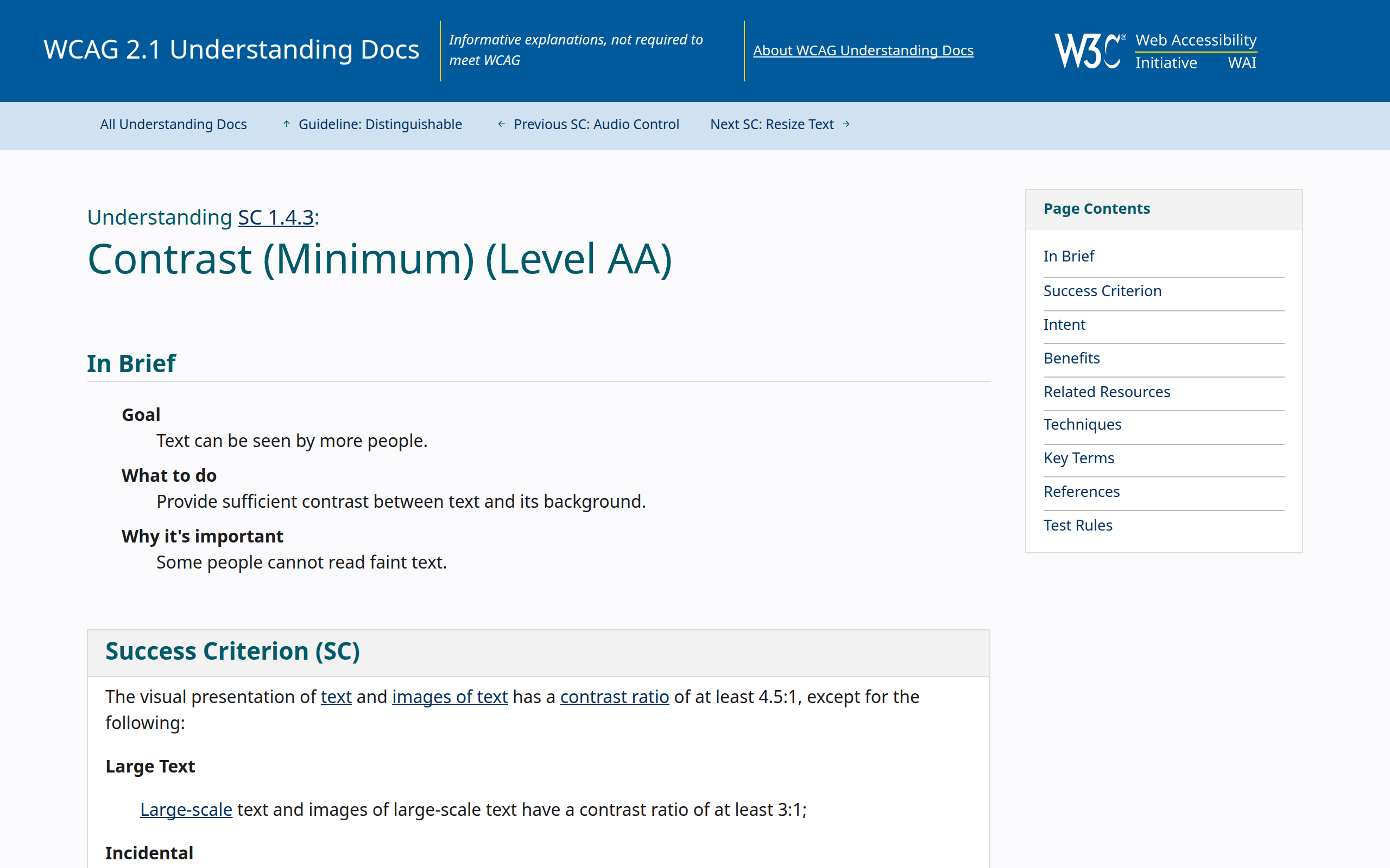 Use High-Contrast Colors Screenshot