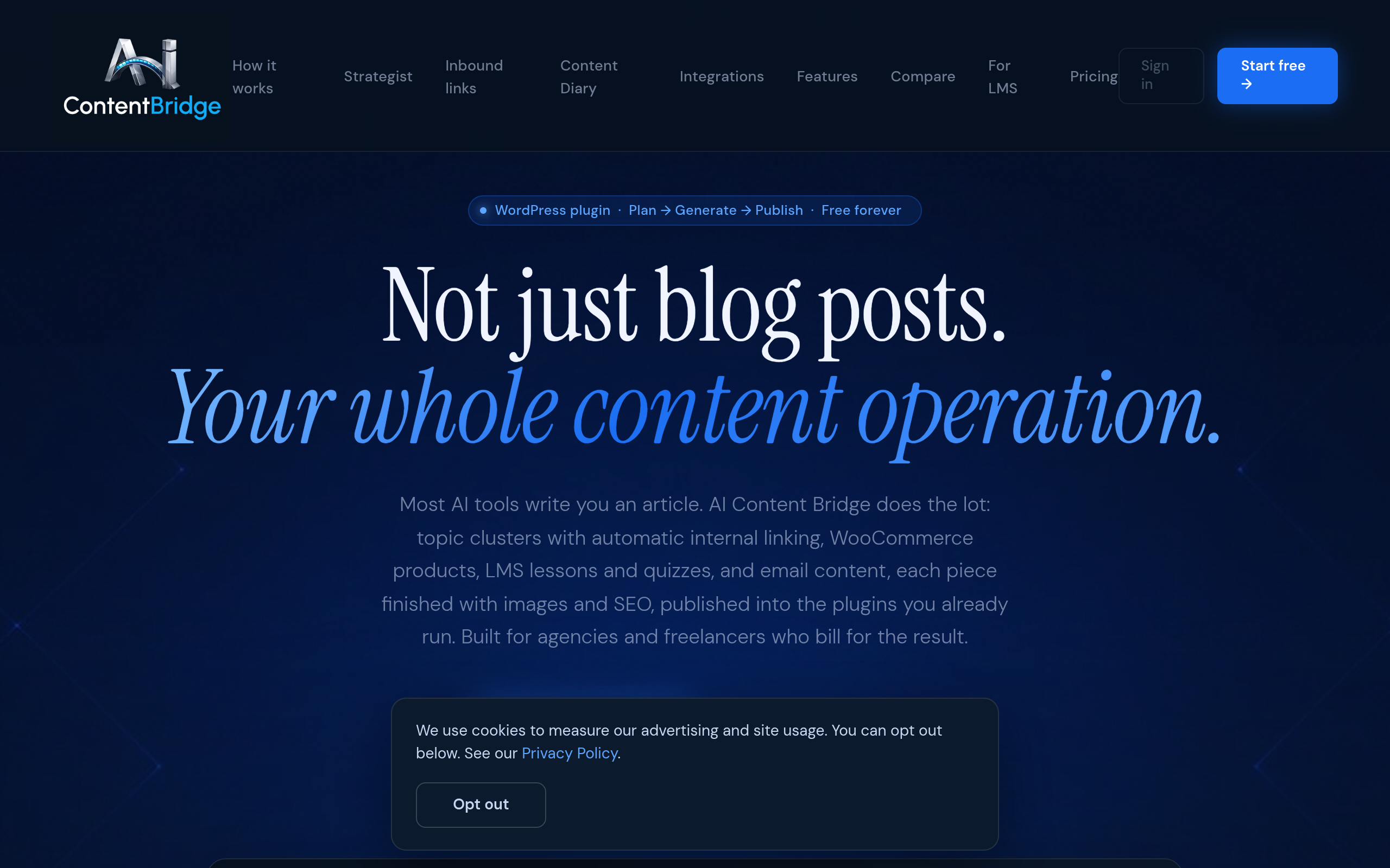 AI Content Bridge screenshot, image 1