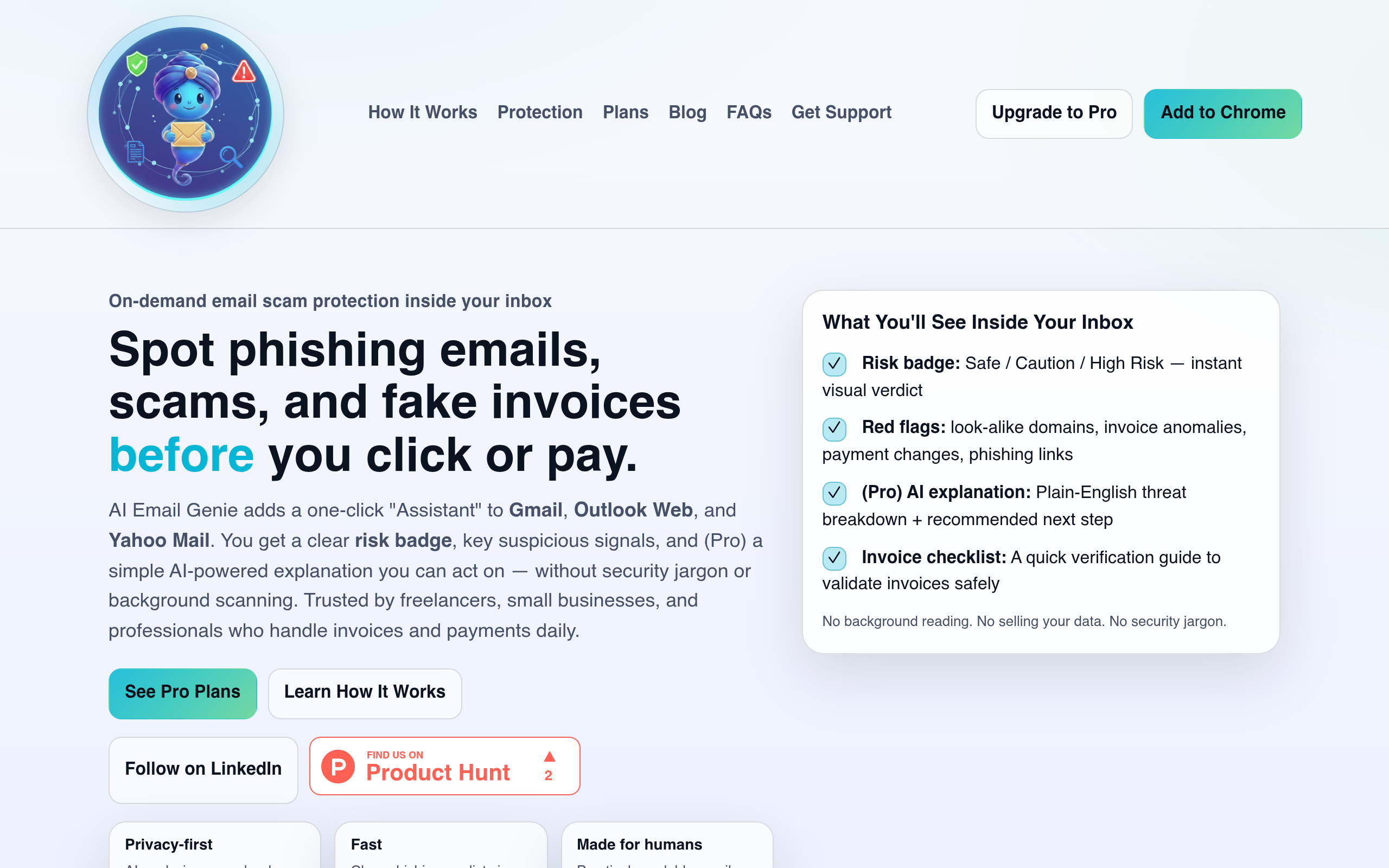 AI Email Genie screenshot – image 1