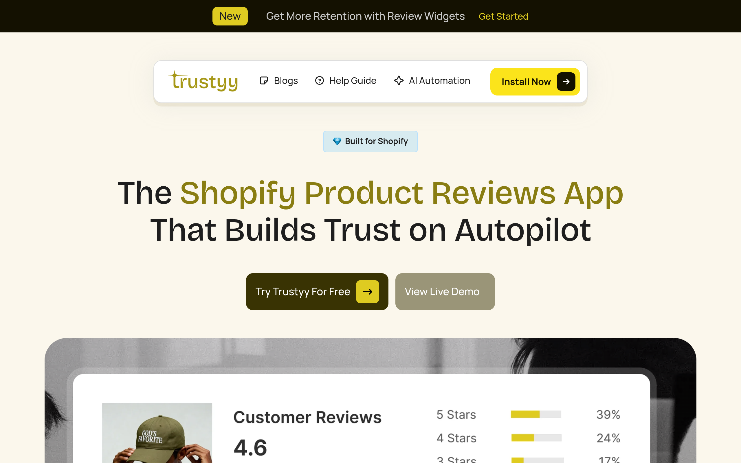 Trustyy screenshot, image 1