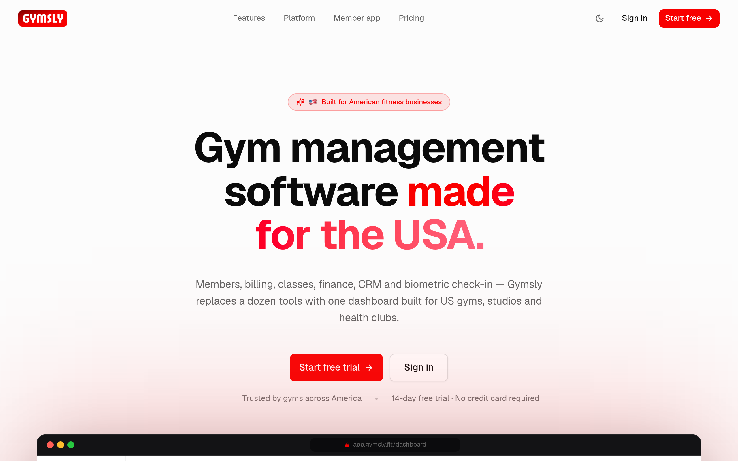 Gymsly screenshot – image 1