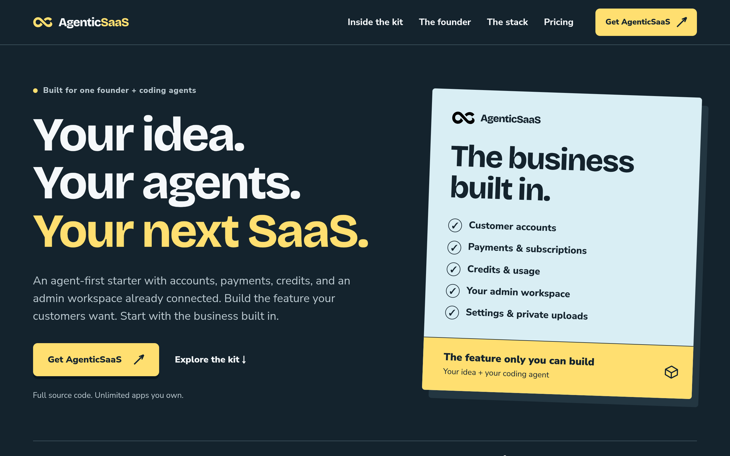 AgenticSaaS screenshot, image 1