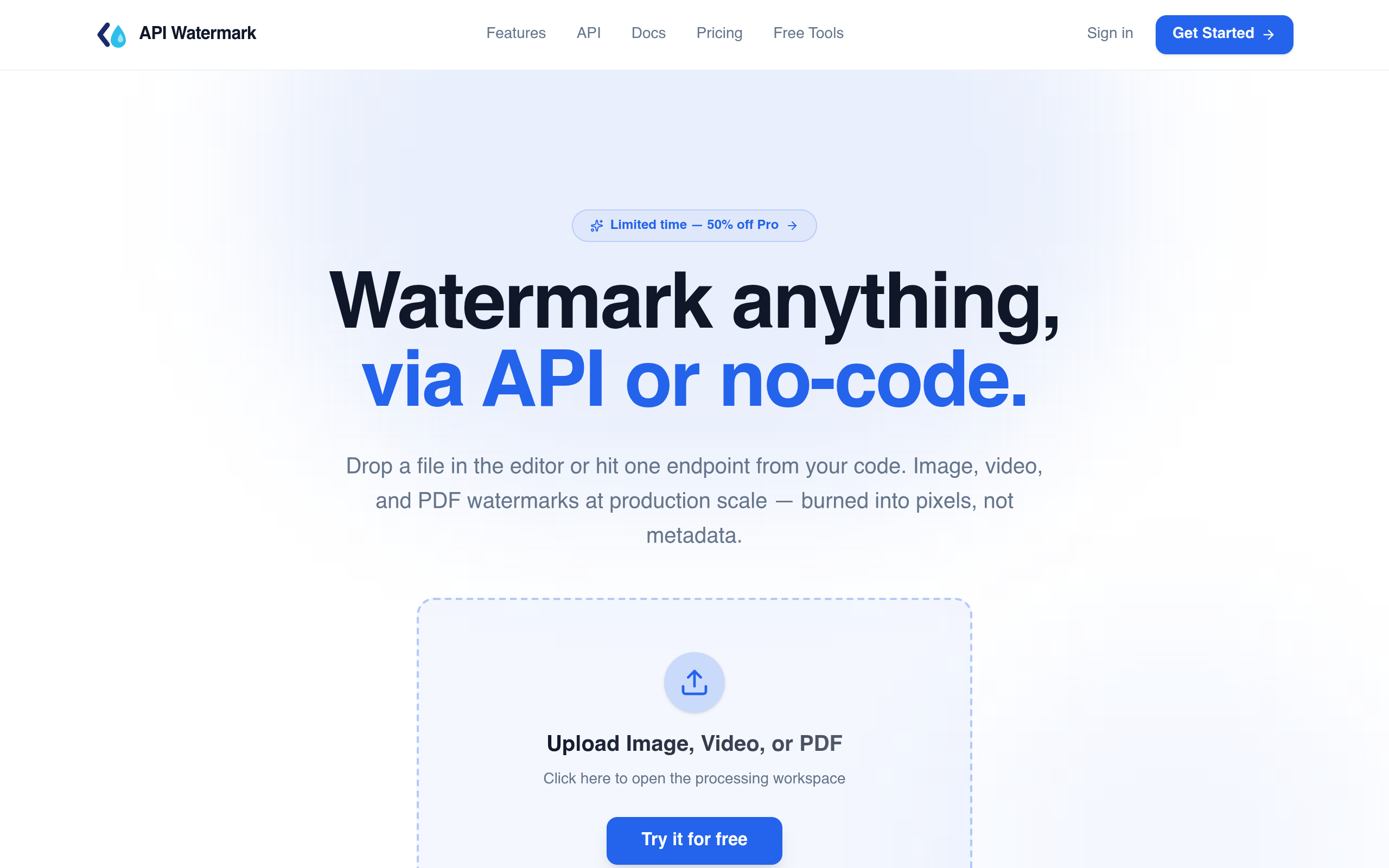 API Watermark screenshot – image 1