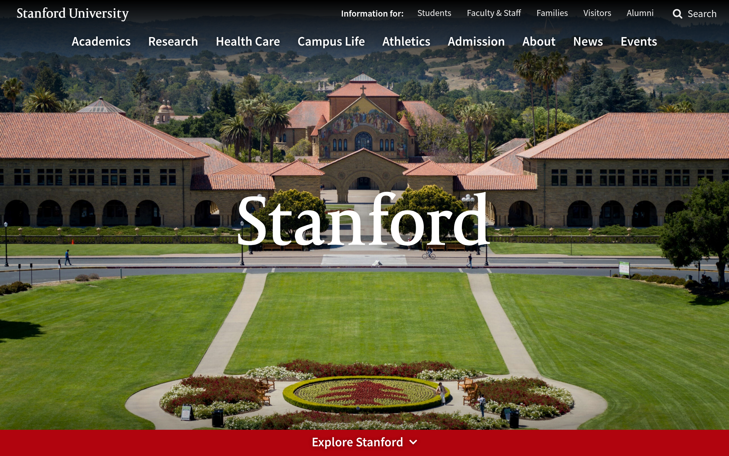 Stanford screenshot