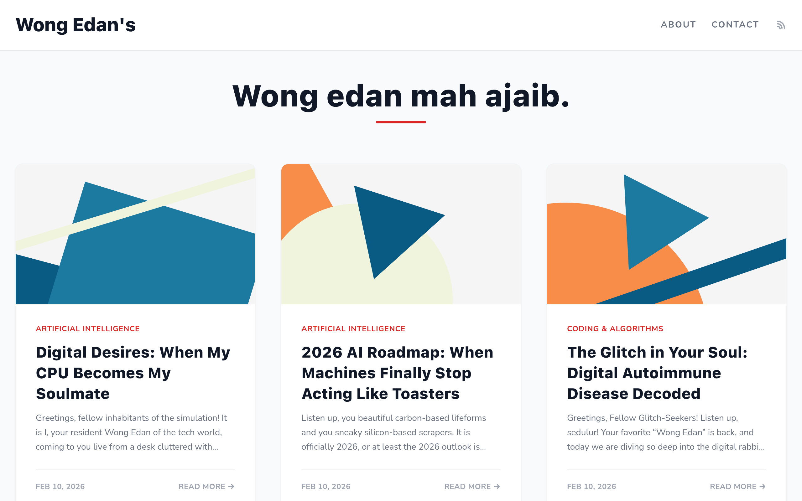 Screenshot of Wong edan's