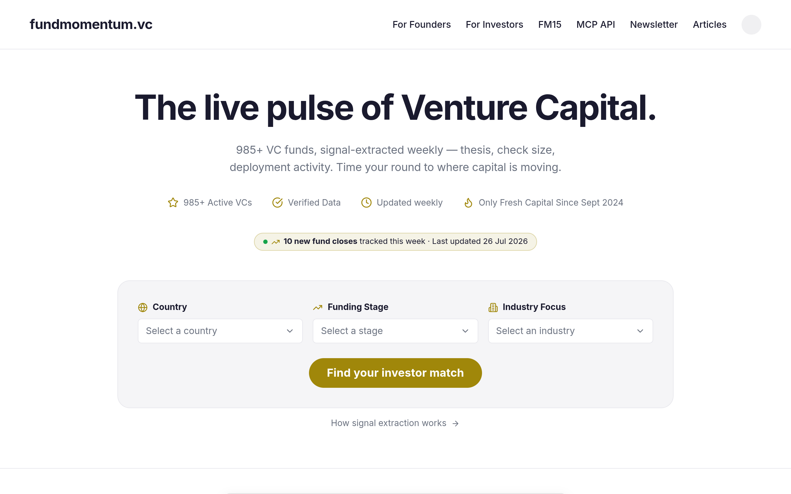 Fund Momentum screenshot – image 1