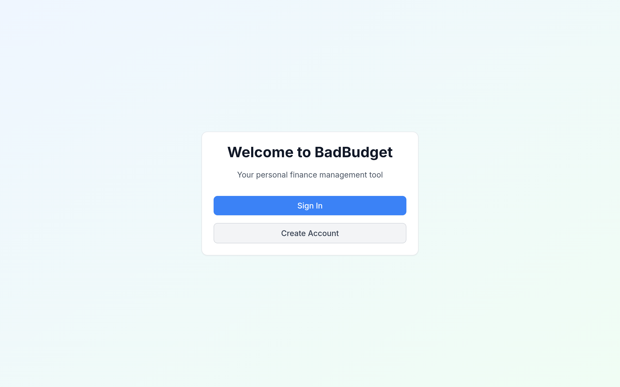 Preview of Bad Budget