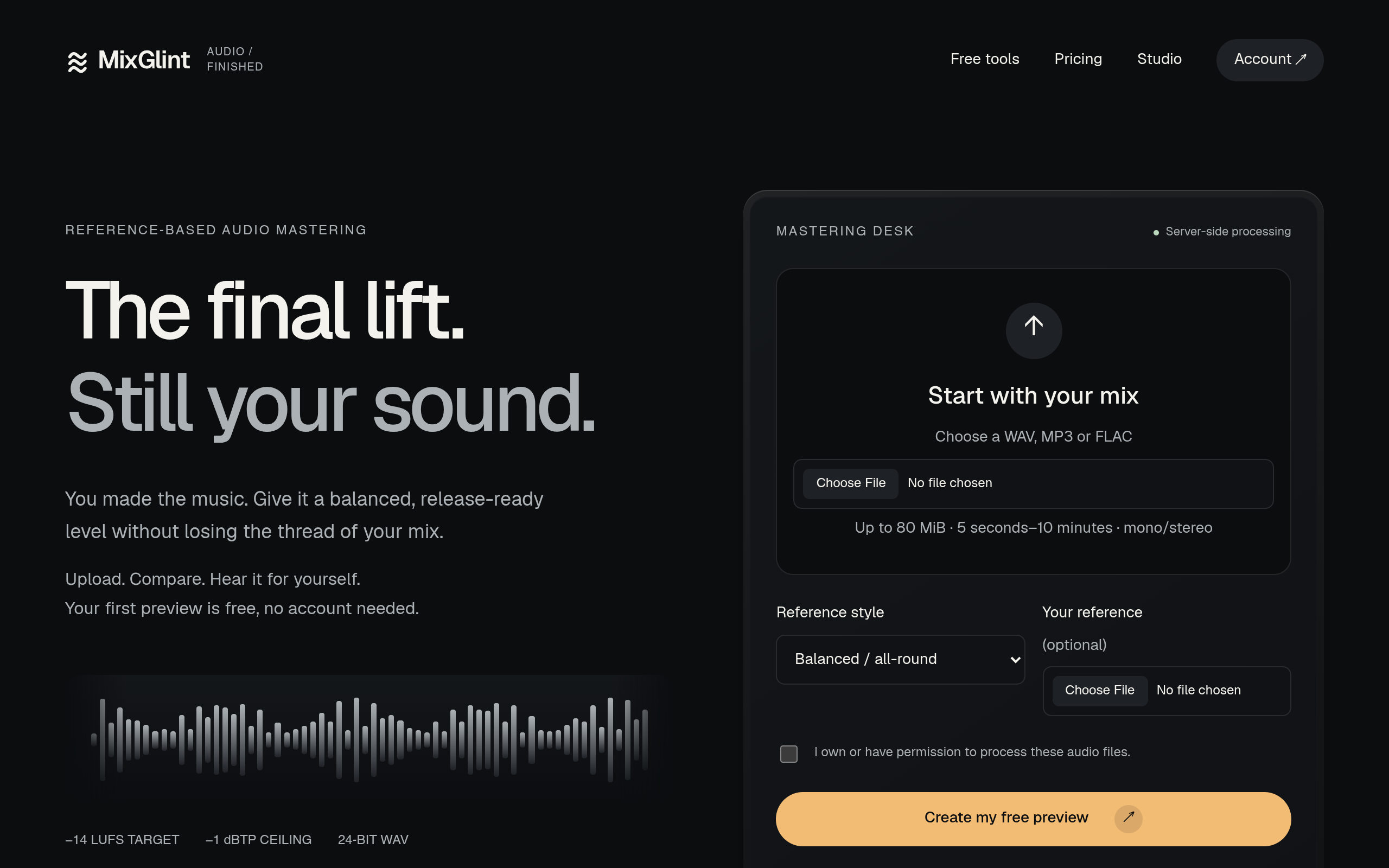 MixGlint screenshot, image 1