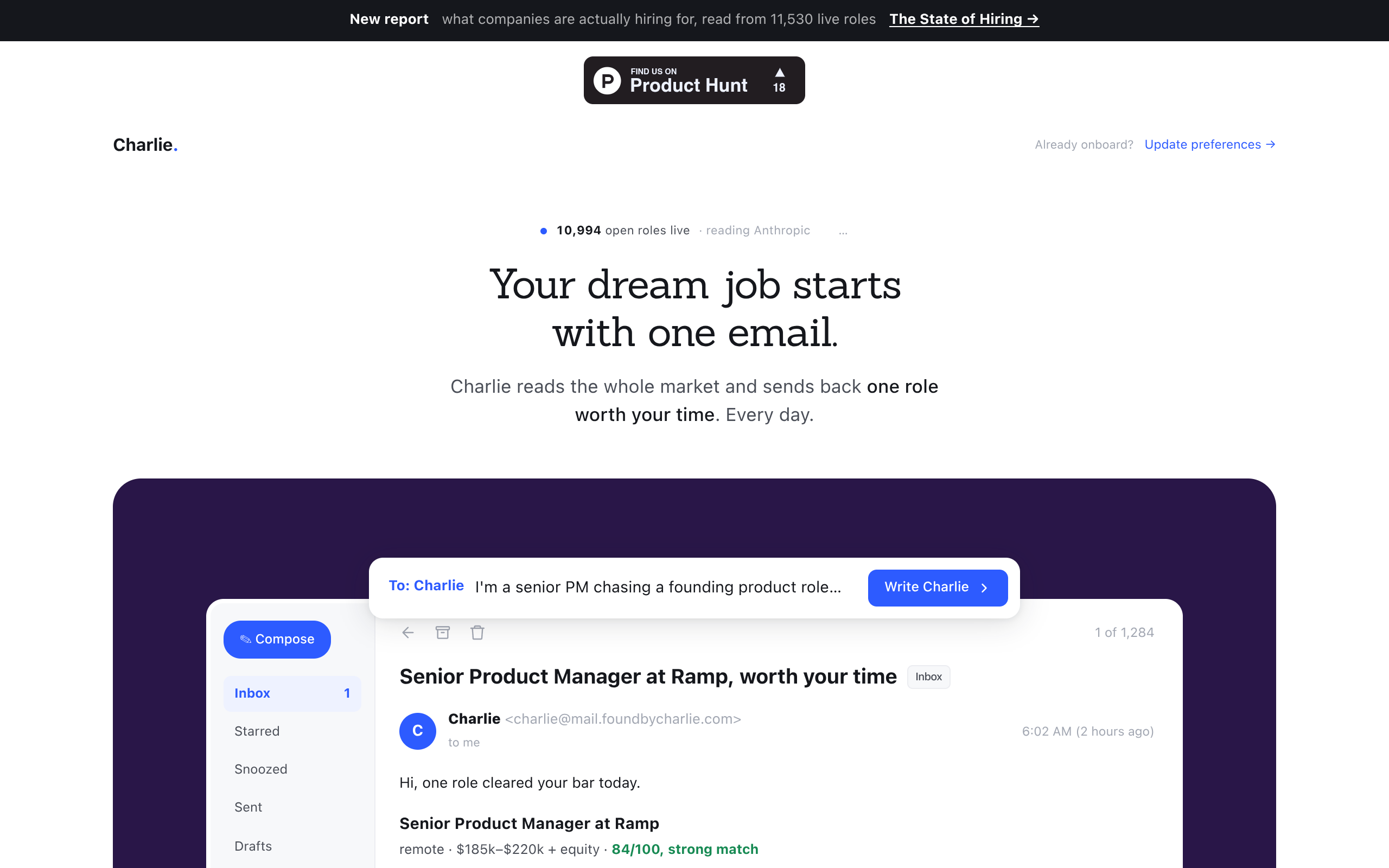 Charlie screenshot – image 1