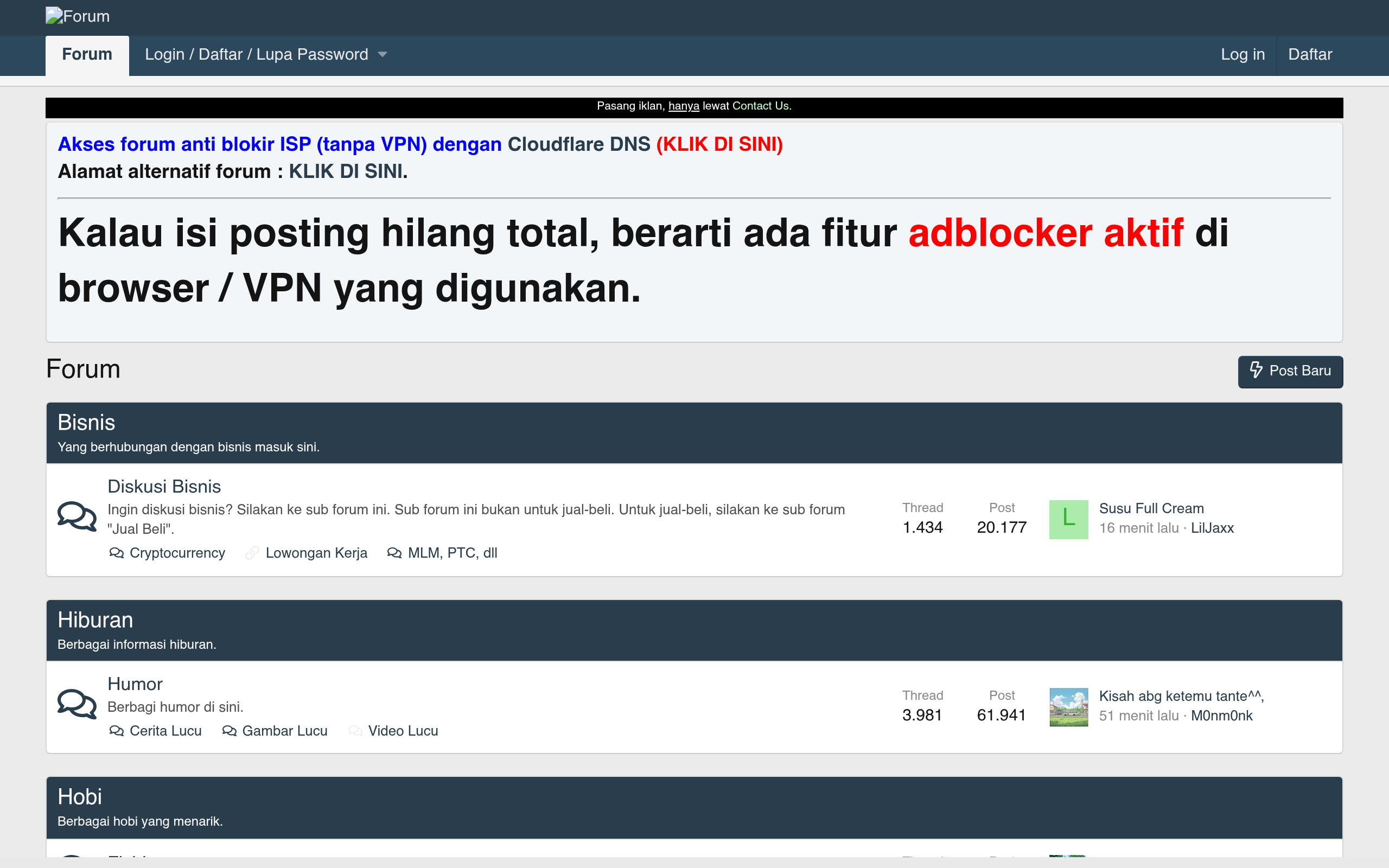 Screenshot of semprot.com