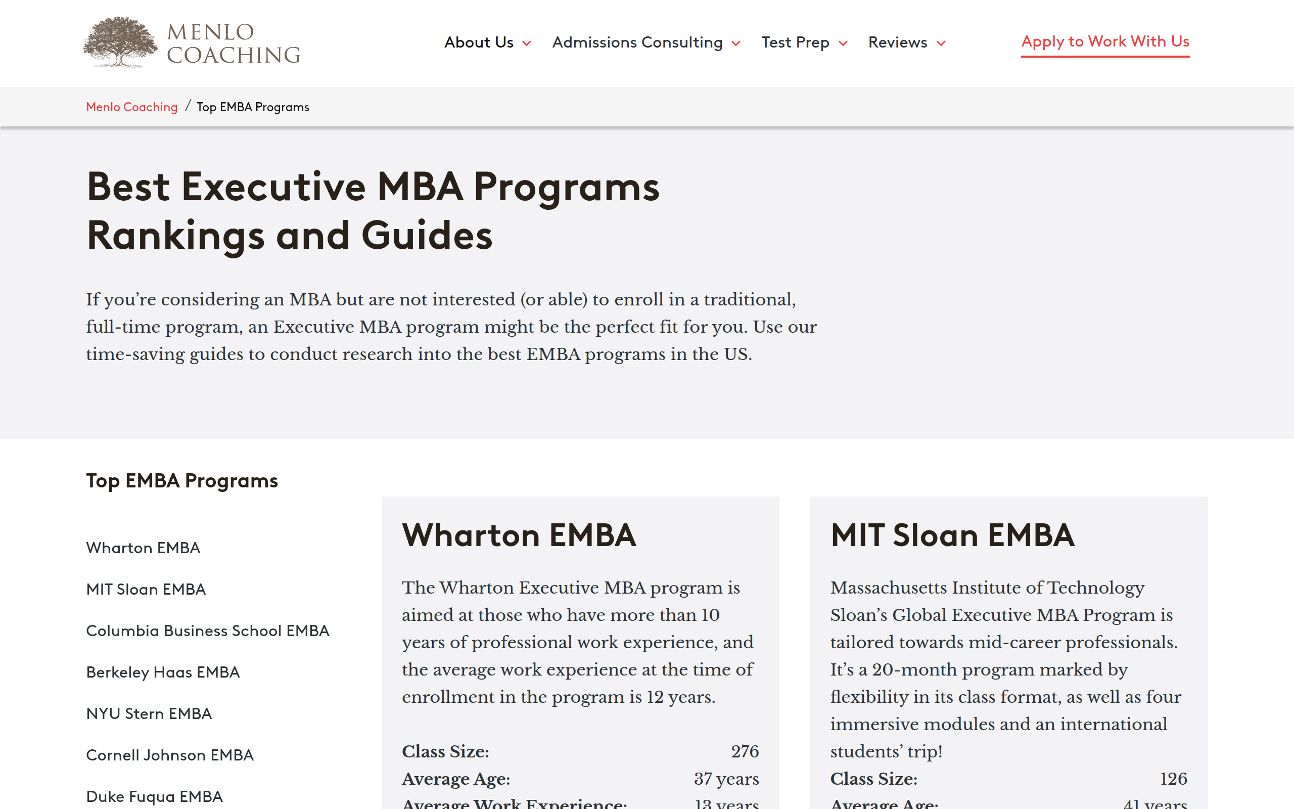 Berkeley Haas screenshot