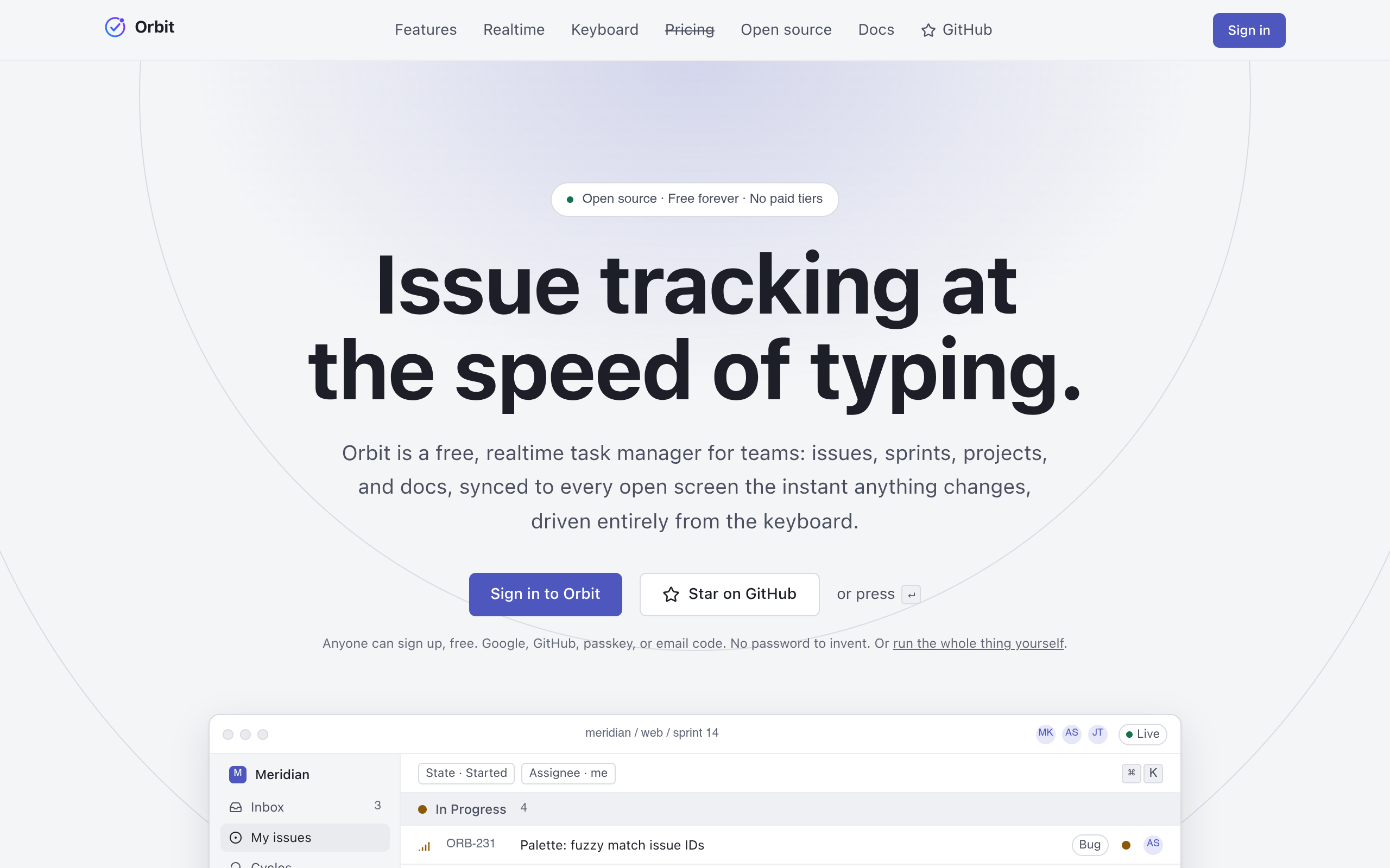 Orbit by Noveum screenshot
