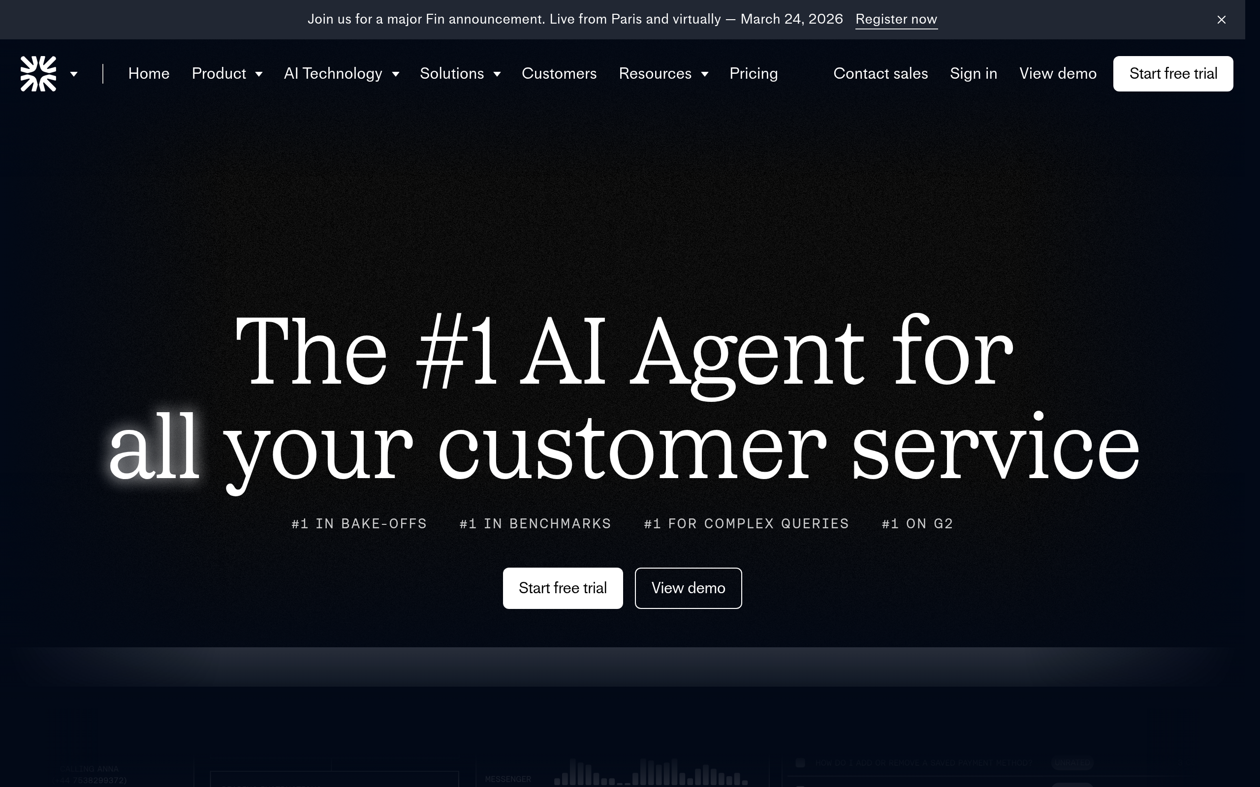 Intercom Fin screenshot