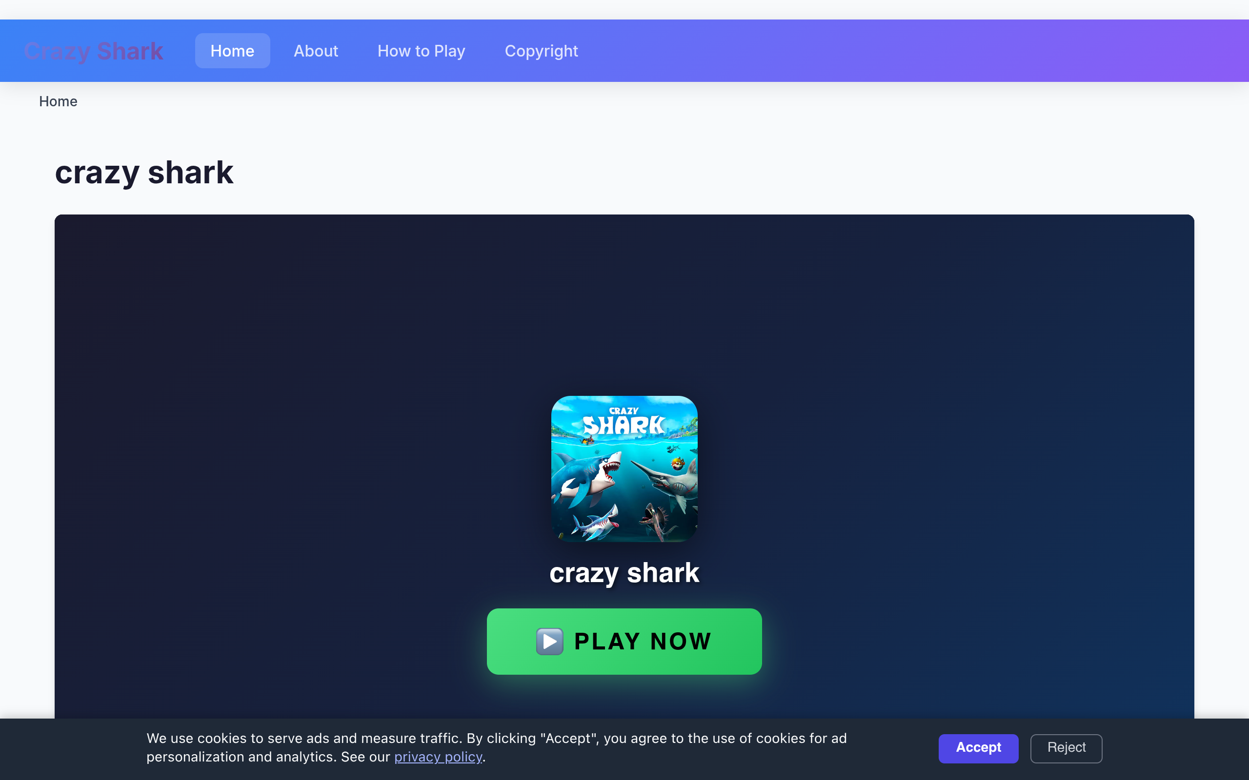 Crazy Shark screenshot