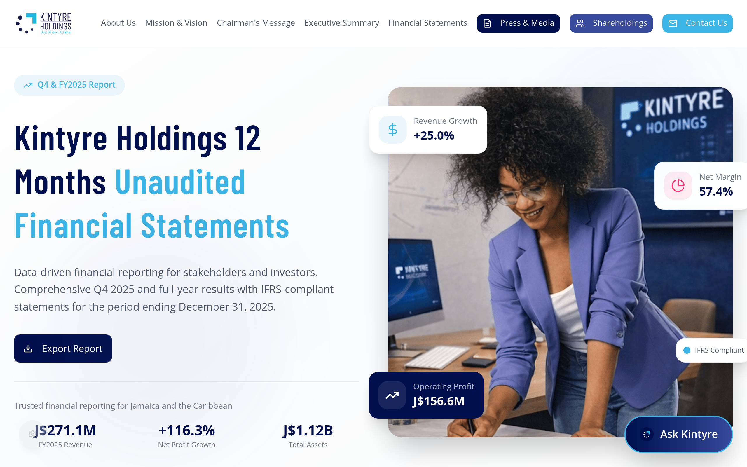 Screenshot of kintyrehelm.com