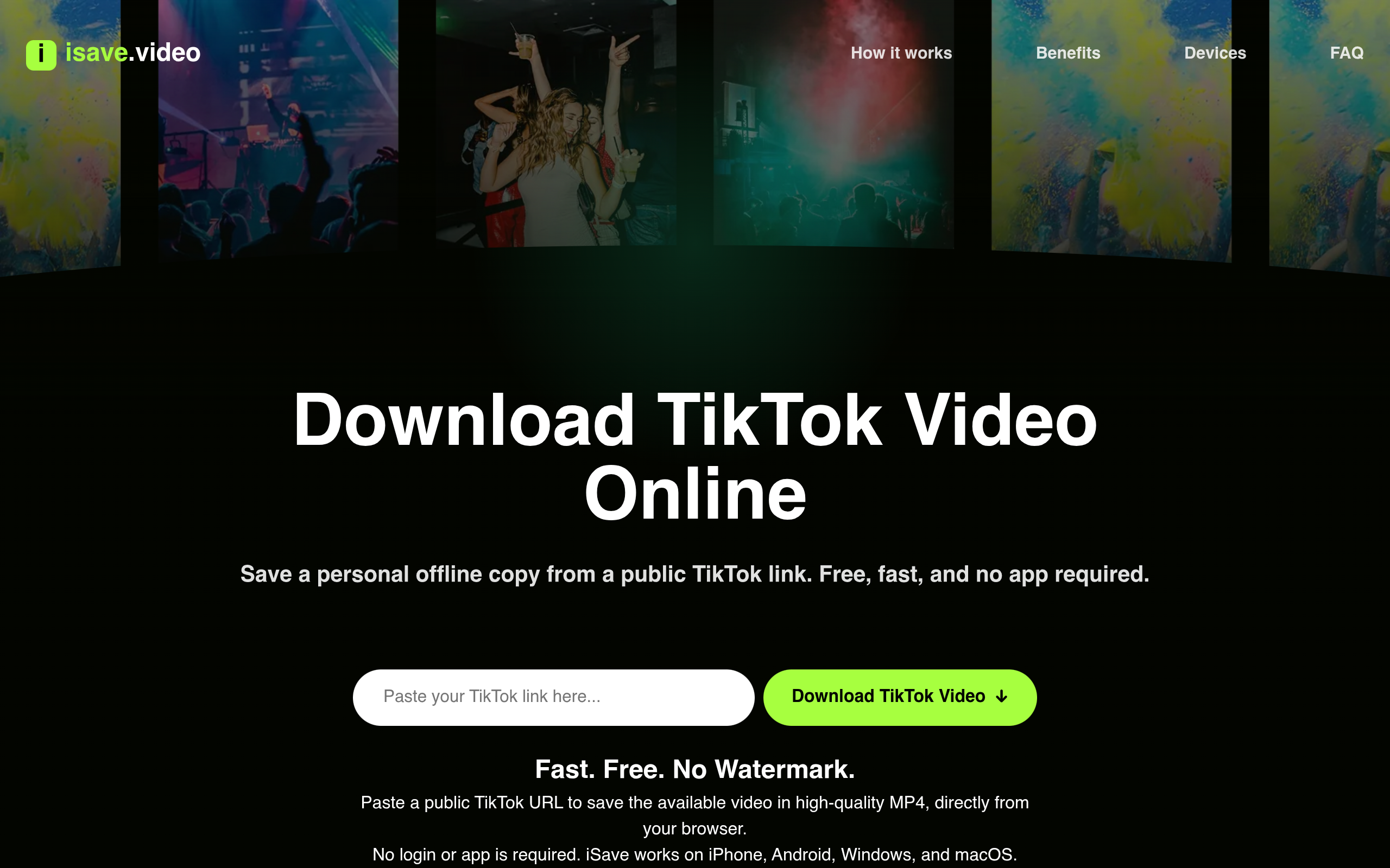 isave.video screenshot, image 1