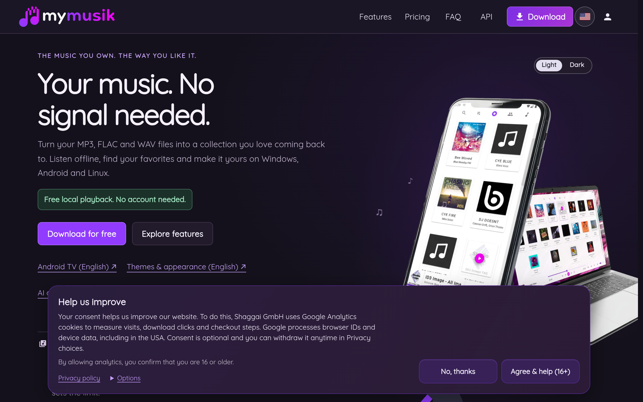 MyMusik screenshot