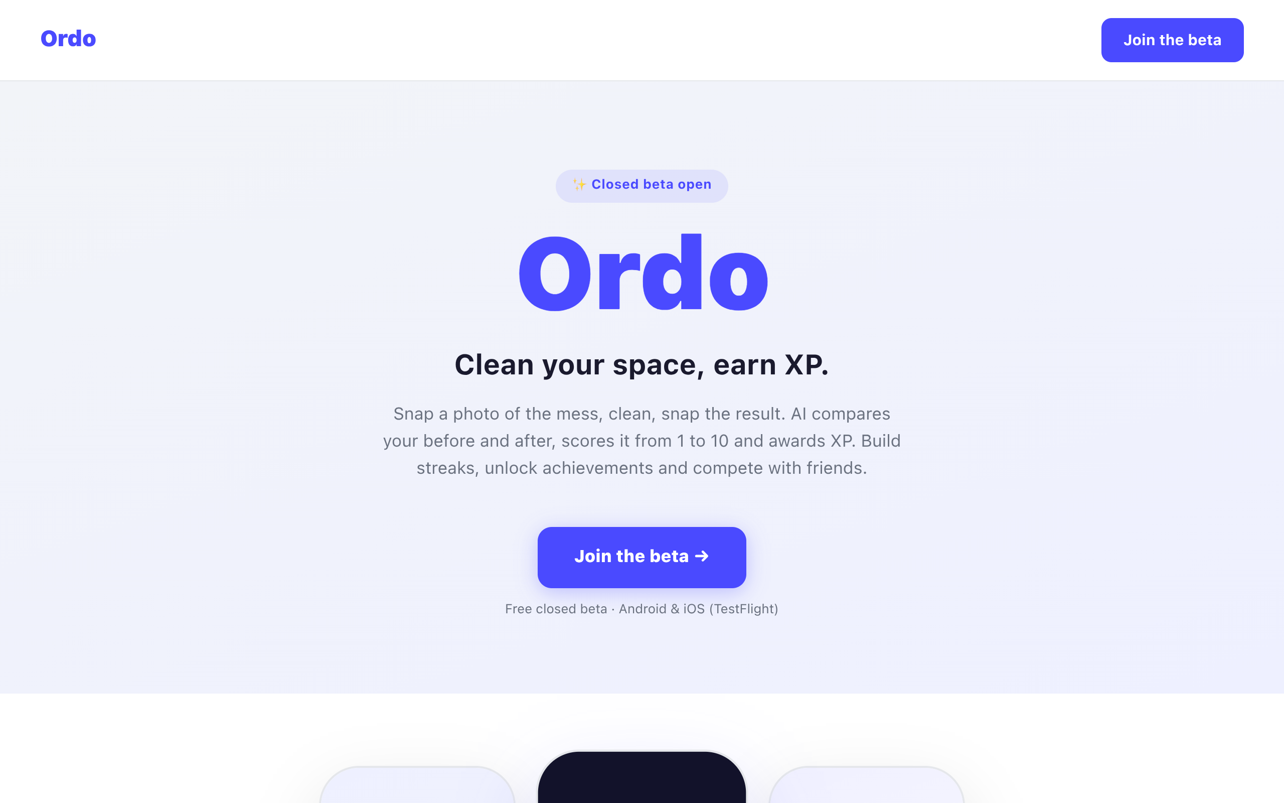 Ordo screenshot – image 1