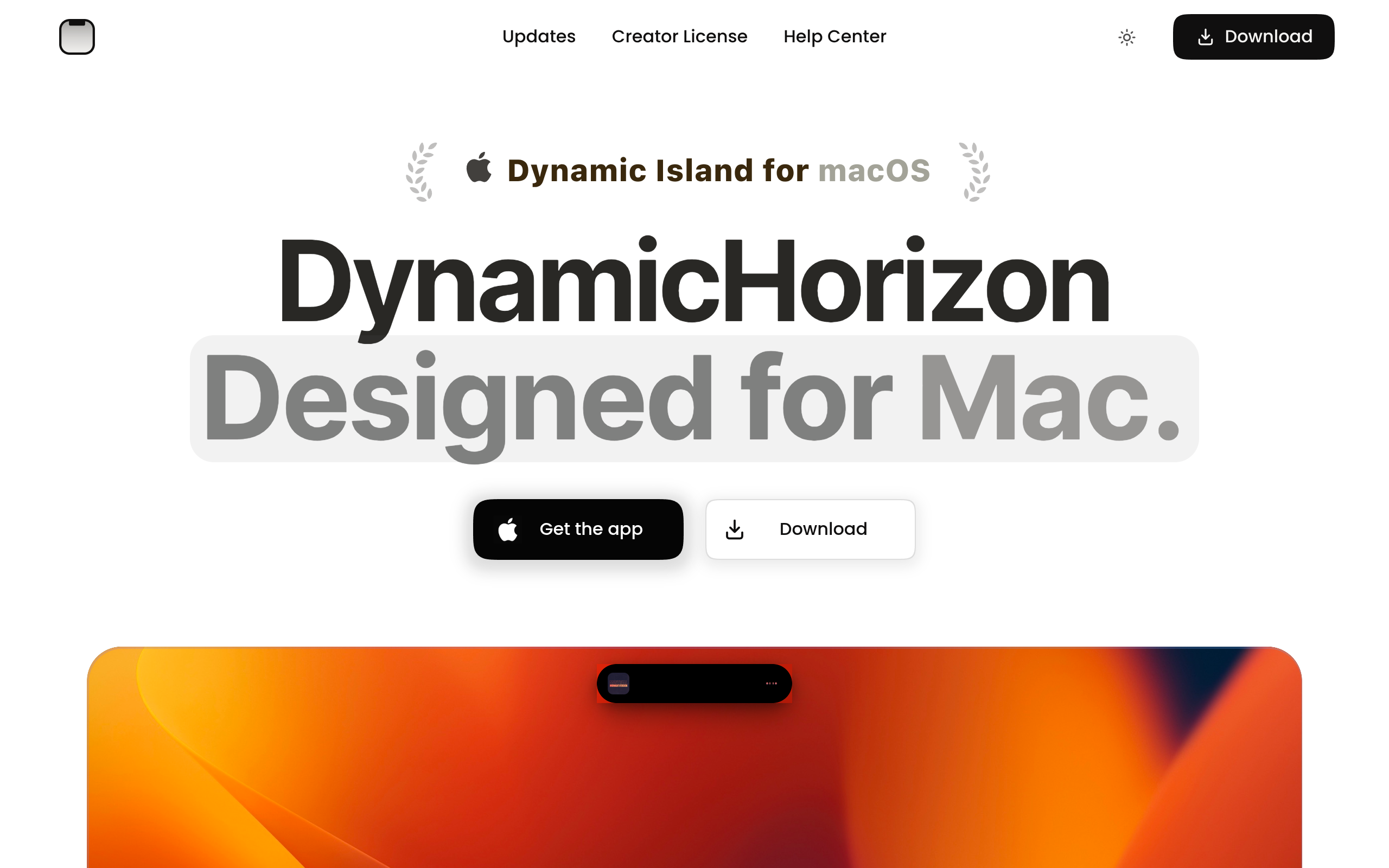 DynamicHorizon screenshot, image 1
