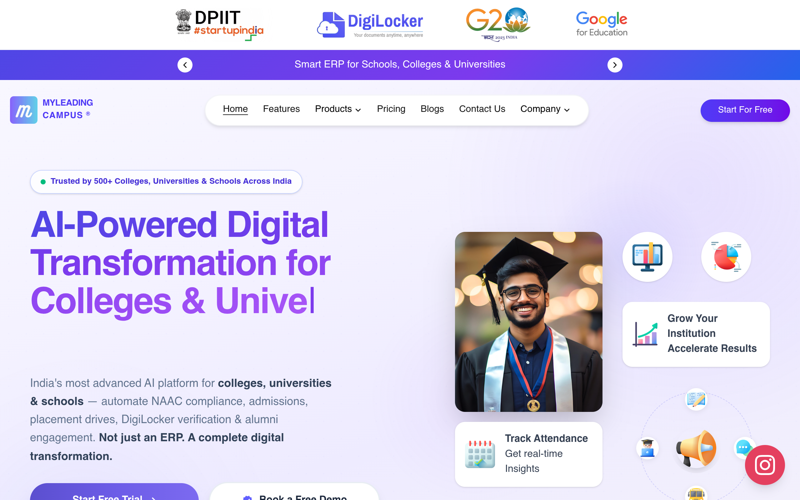 MyLeading Campus screenshot, image 1
