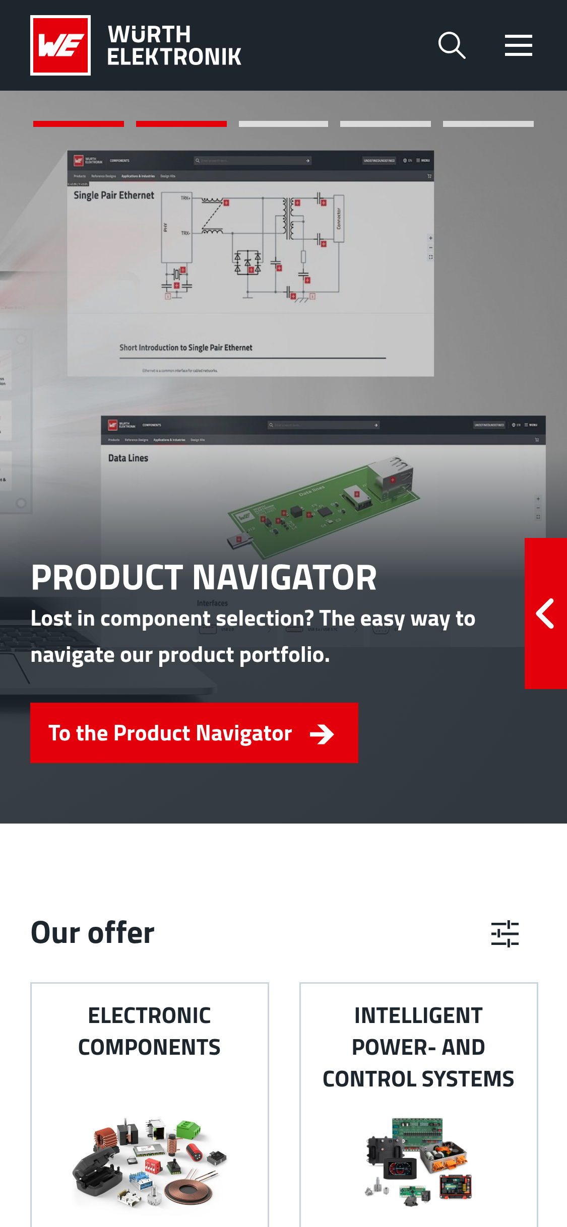 Mobile screenshot of we-online.com