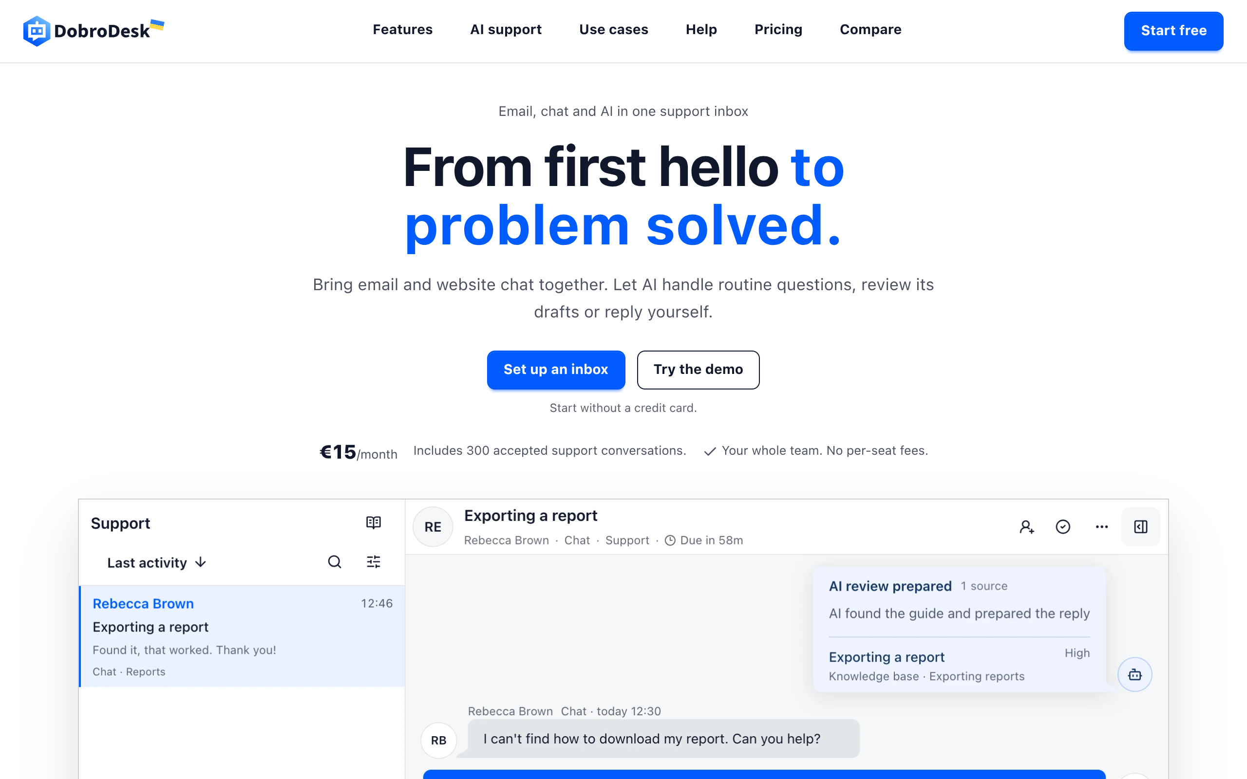 DobroDesk screenshot