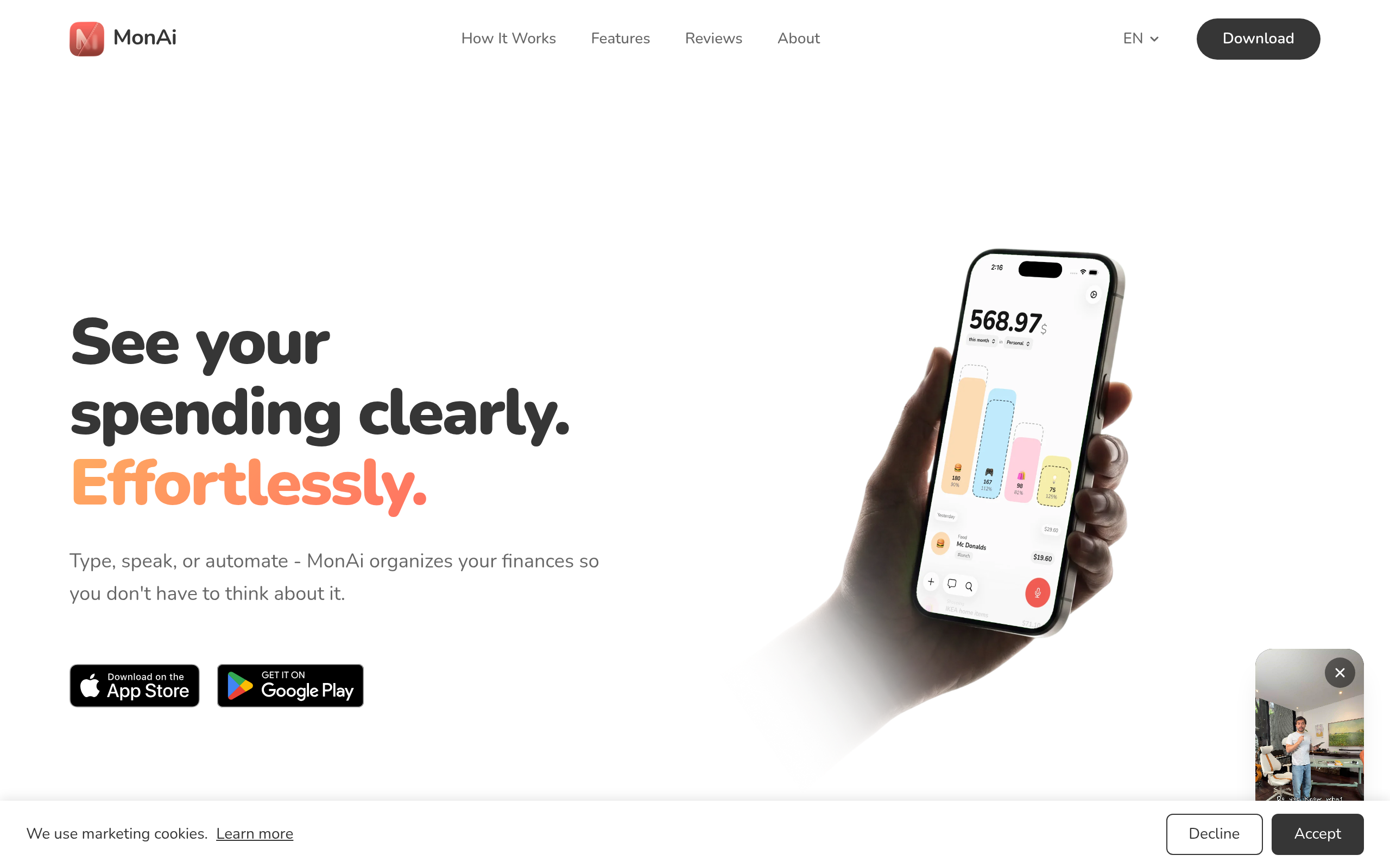 Flo — скриншот сайта