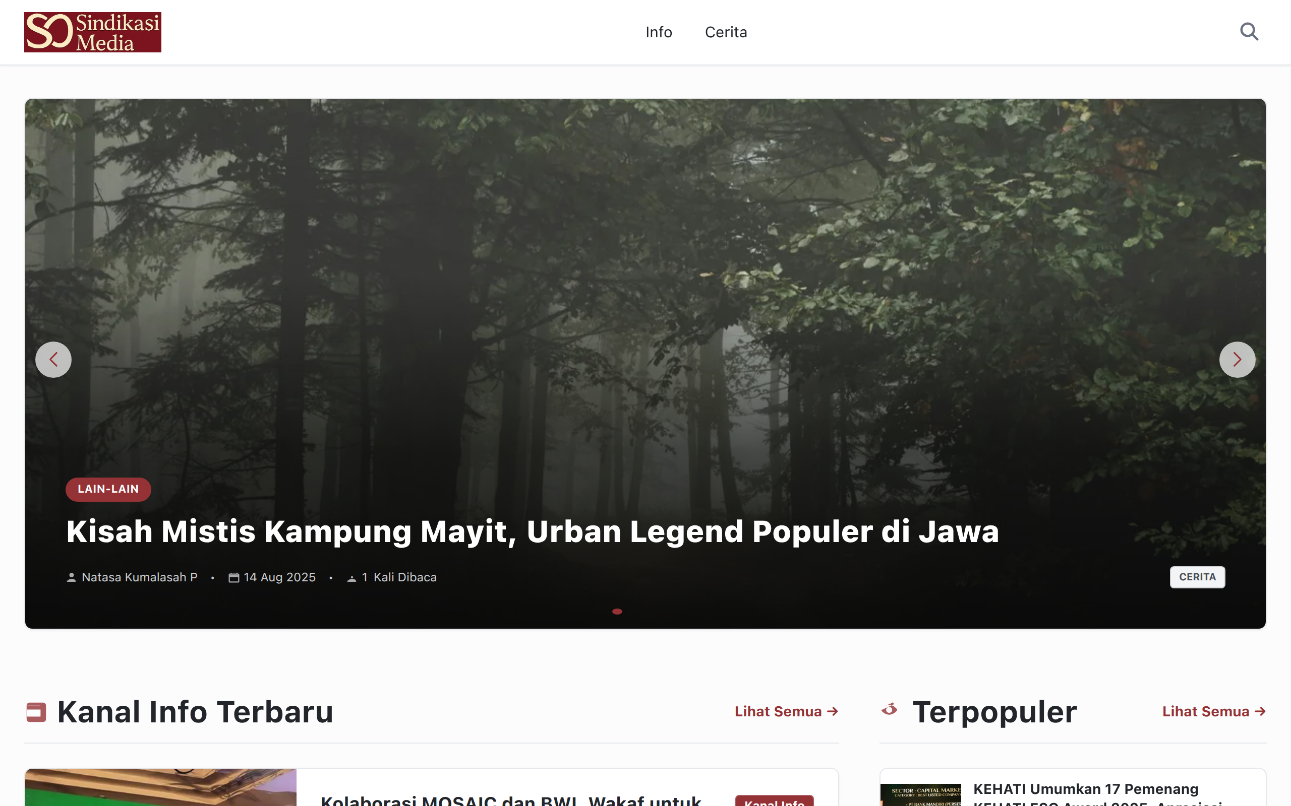 Screenshot of sindikasimedia