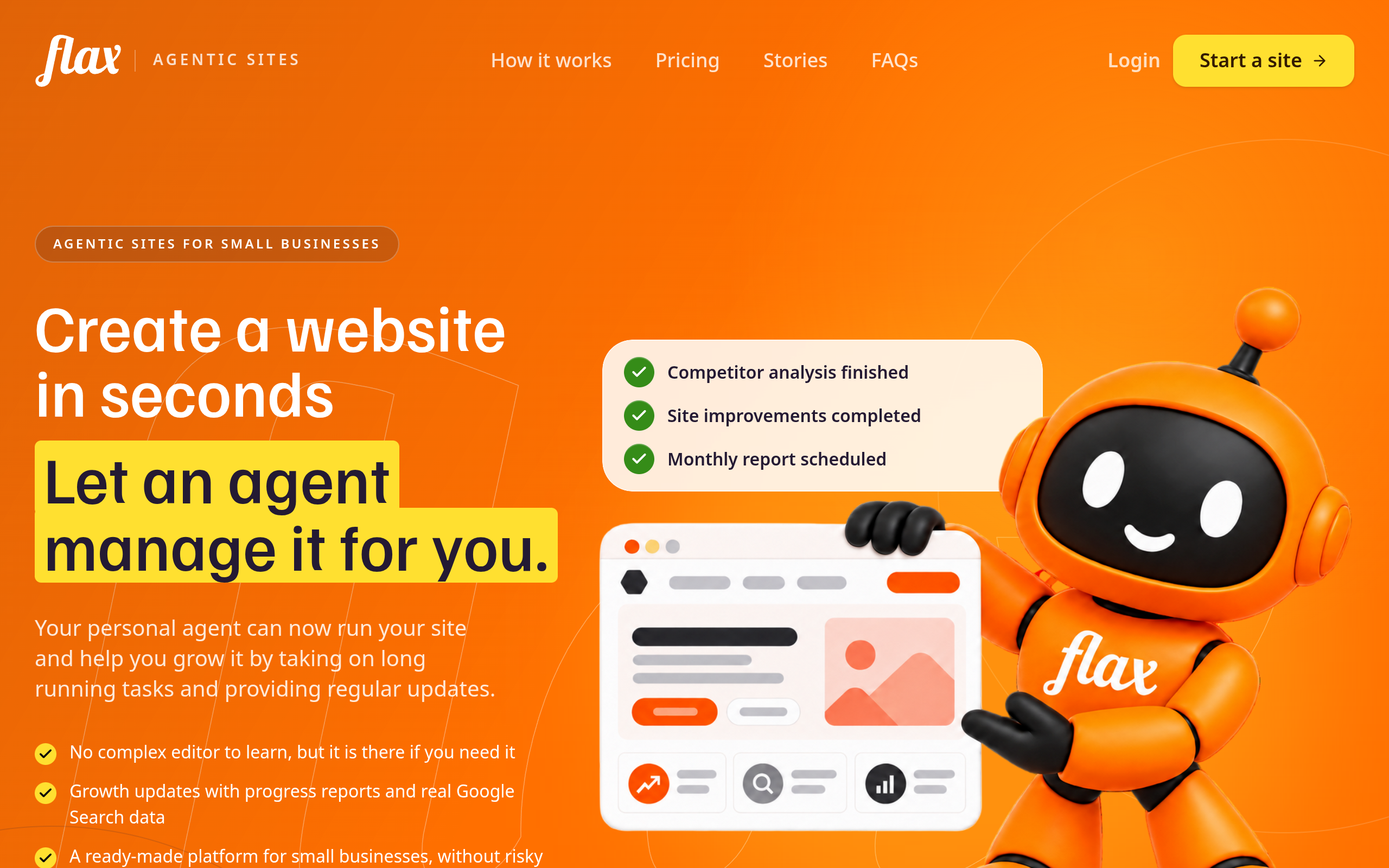 Flax screenshot, image 1