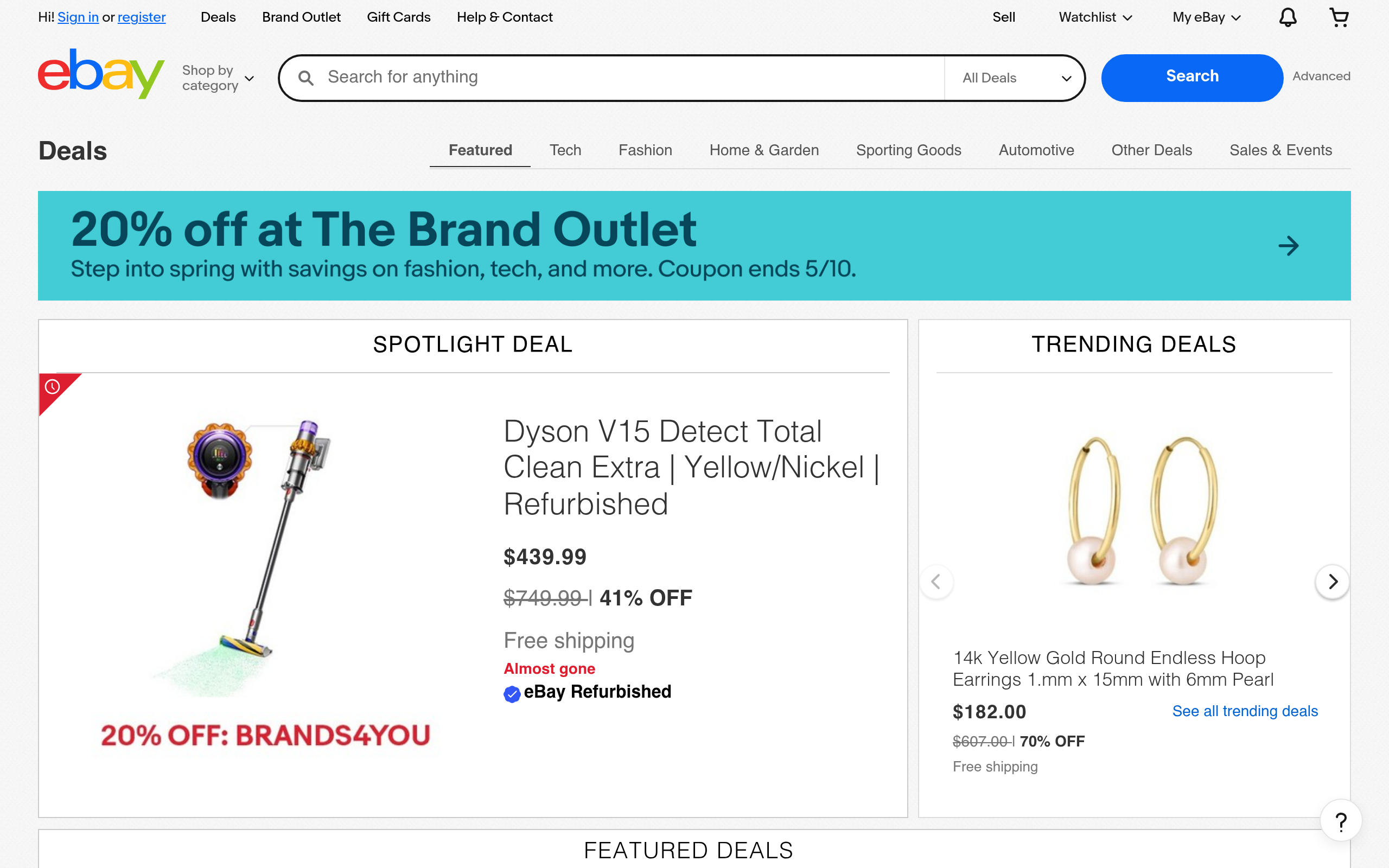 eBay Daily Deals: Up to 63% Off Refurbished Dyson Vacuum Cleaner, Anker Power Bank, Soundcore Bluetooth Headphones and more