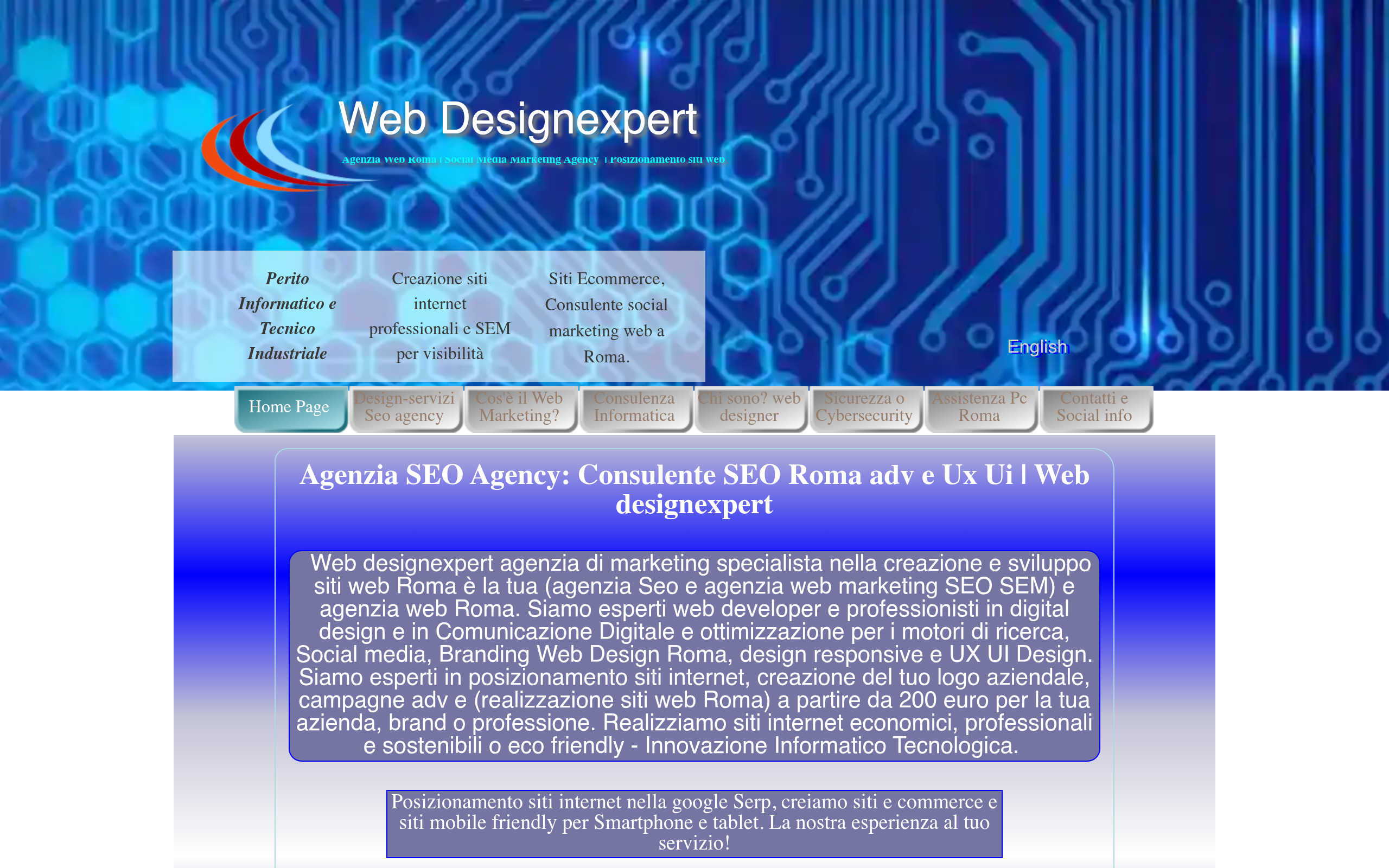 Screenshot of web-designexpert.com