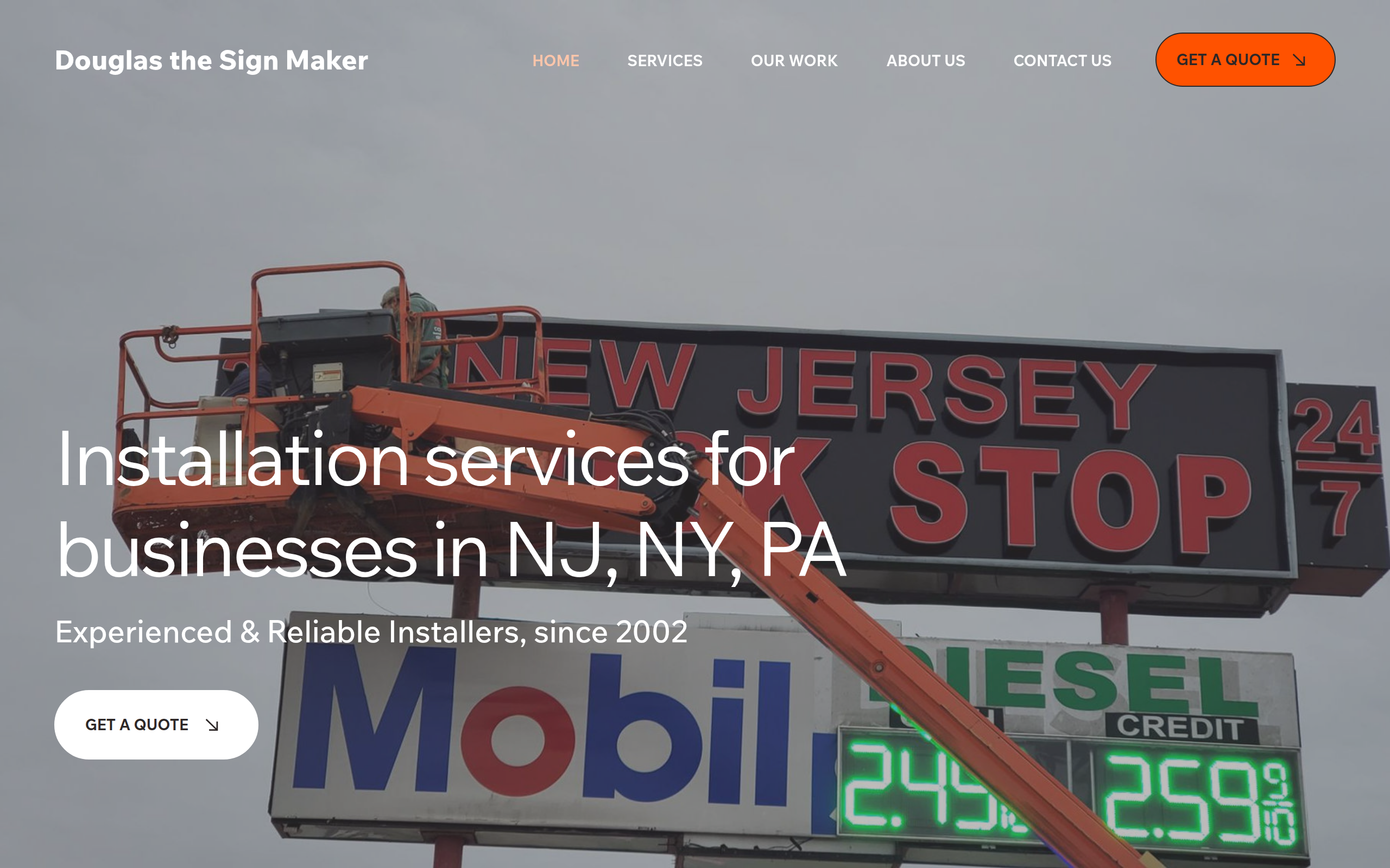 Douglas the Sign Maker Screenshot