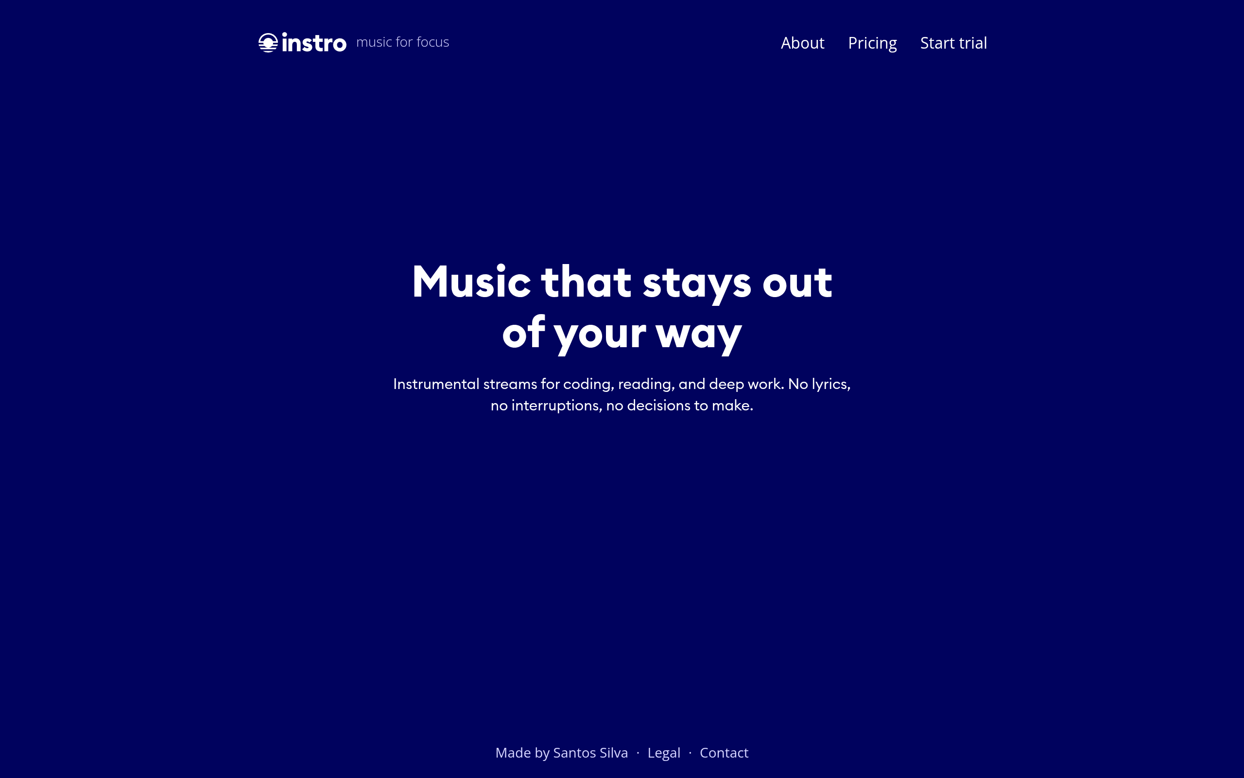 Instro screenshot – image 1