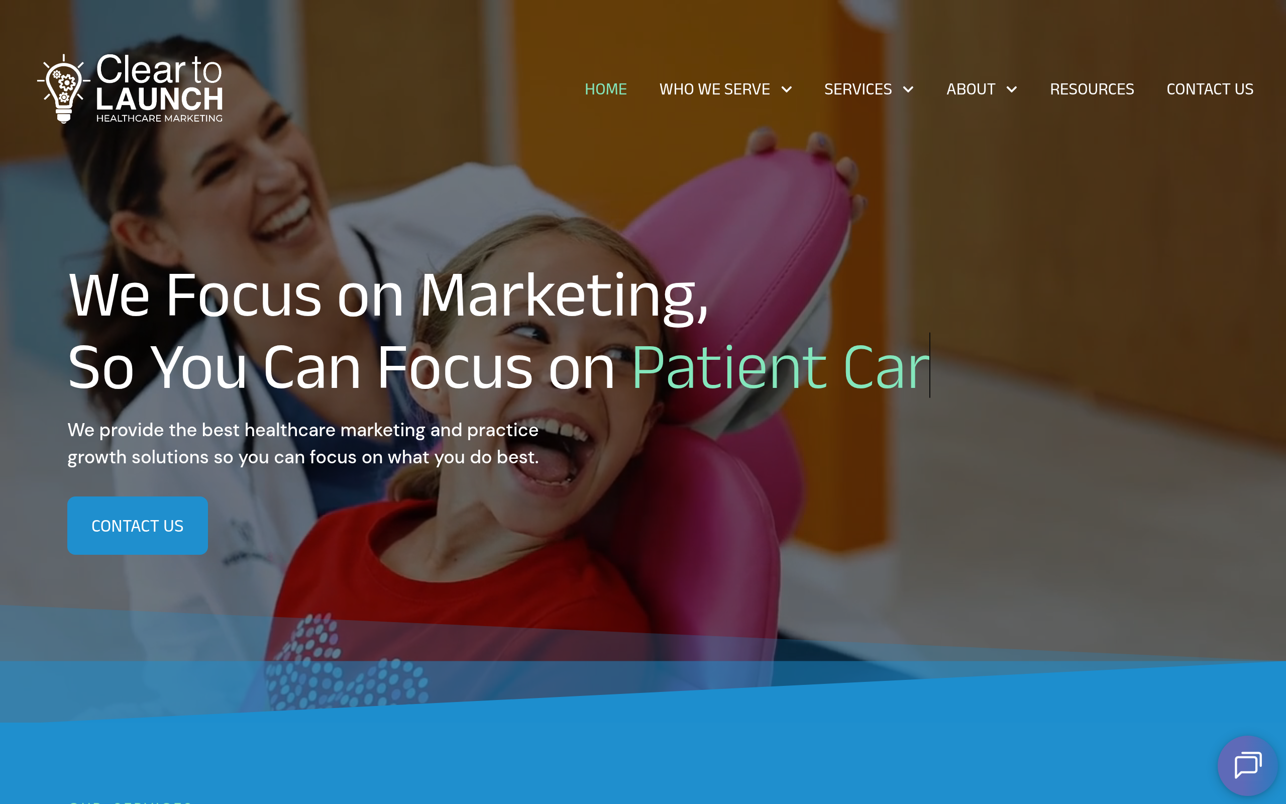 Clear to Launch Dental Screenshot