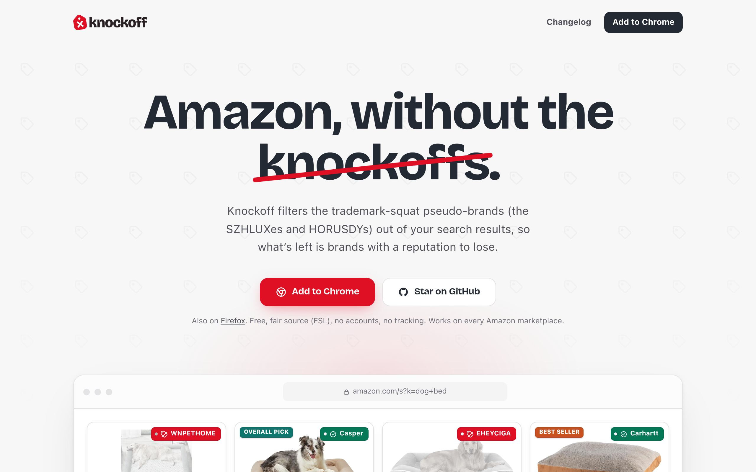 Knockoff screenshot – image 1