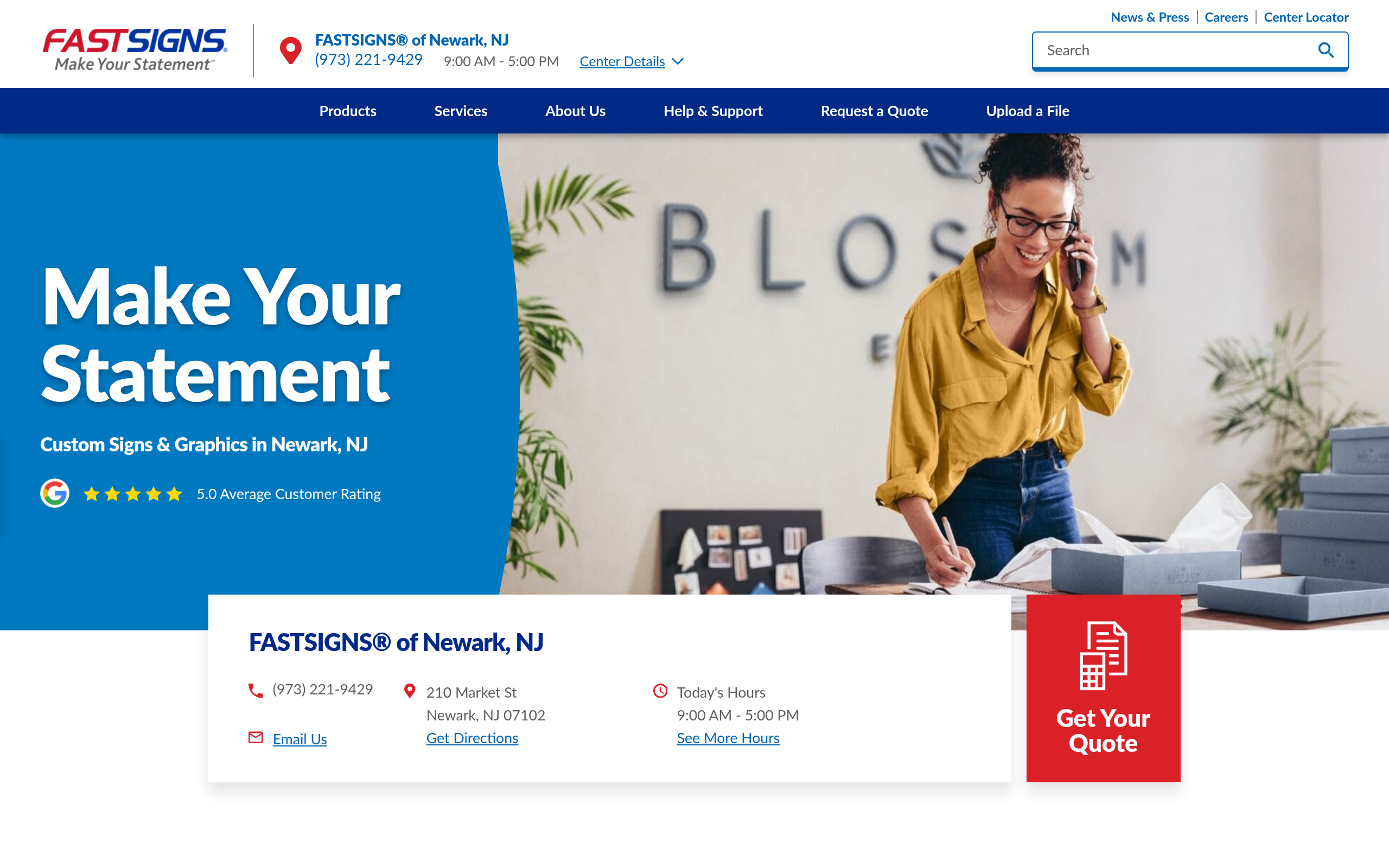 Fastsigns Newark Screenshot
