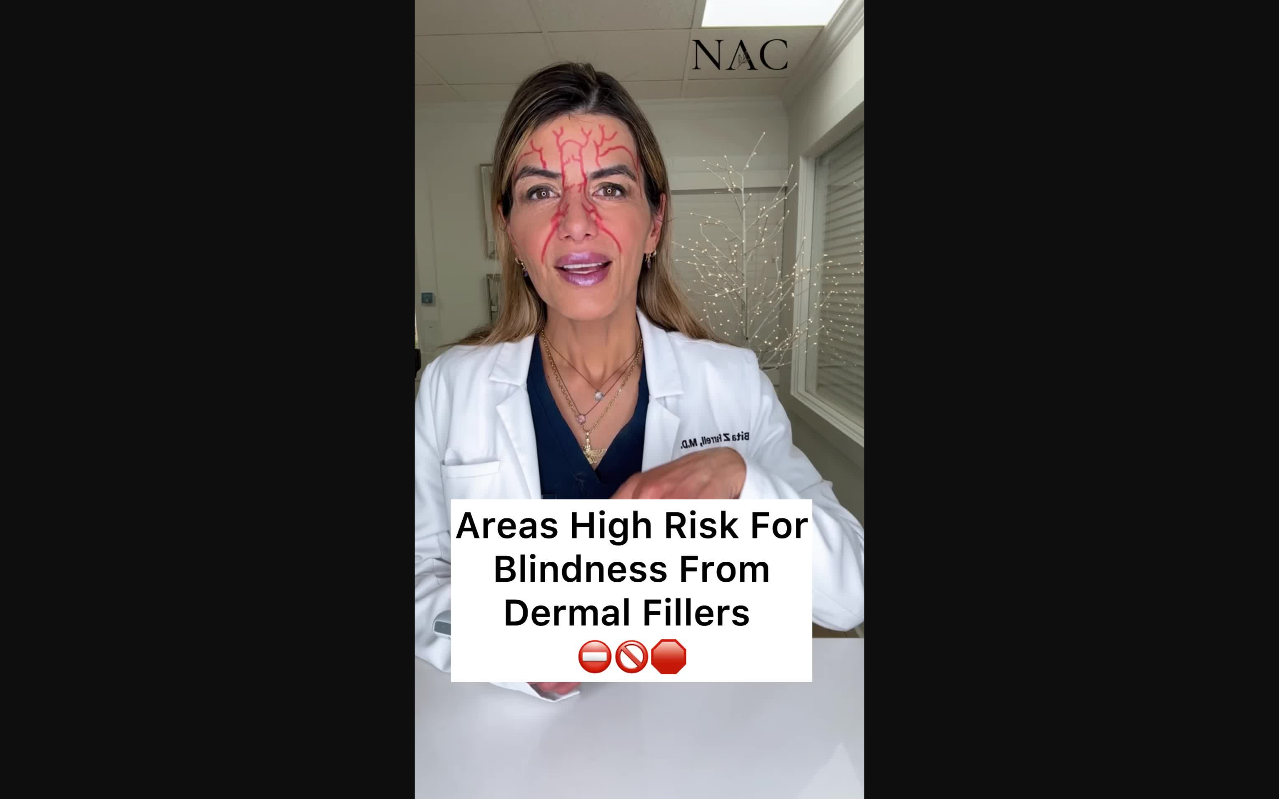 What Are the High-Risk Areas for Dermal Fillers That Can Cause Blindness?