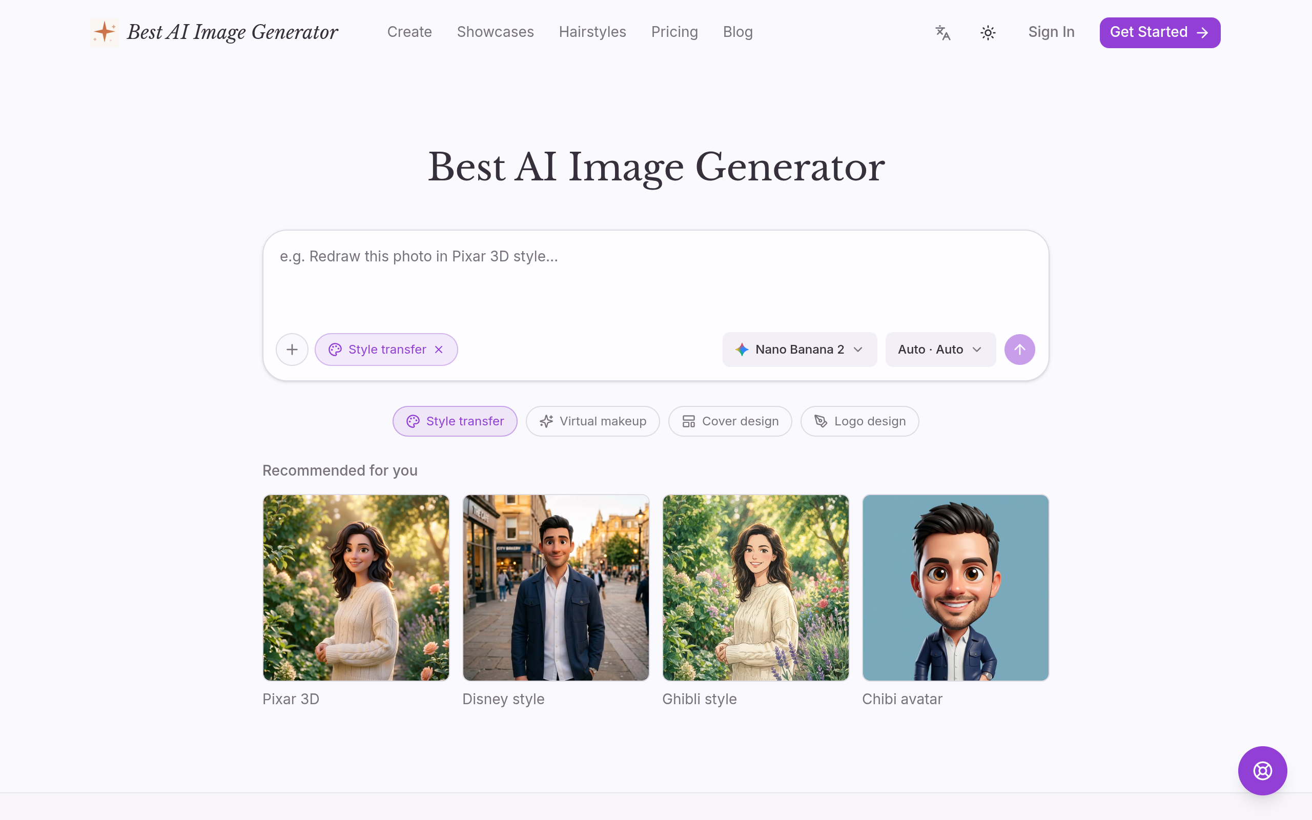 Best AI Image Generator screenshot
