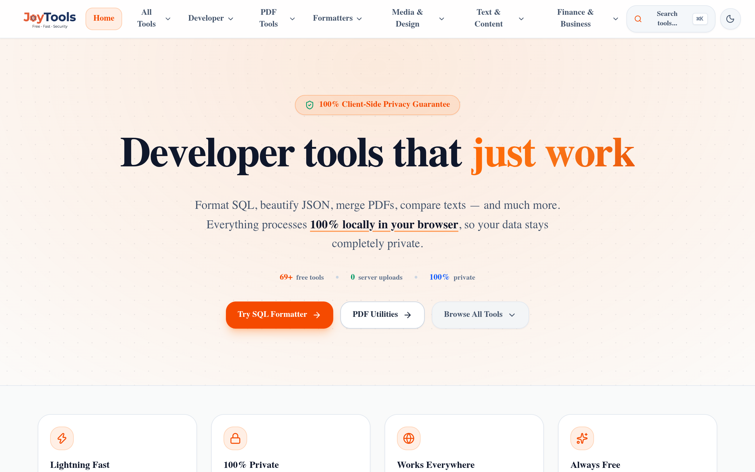 JoyTools screenshot – image 1