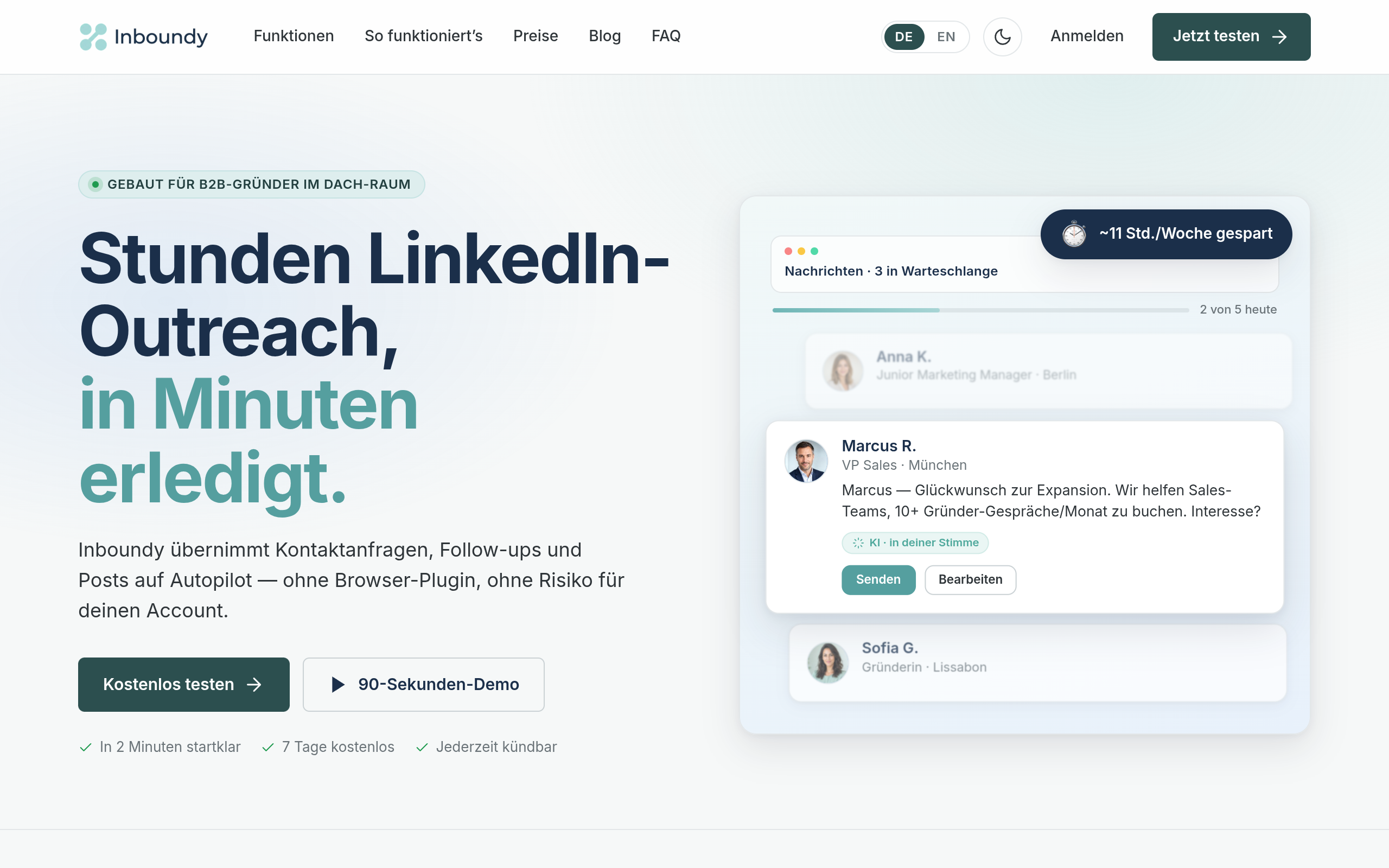 Inboundy screenshot – image 1