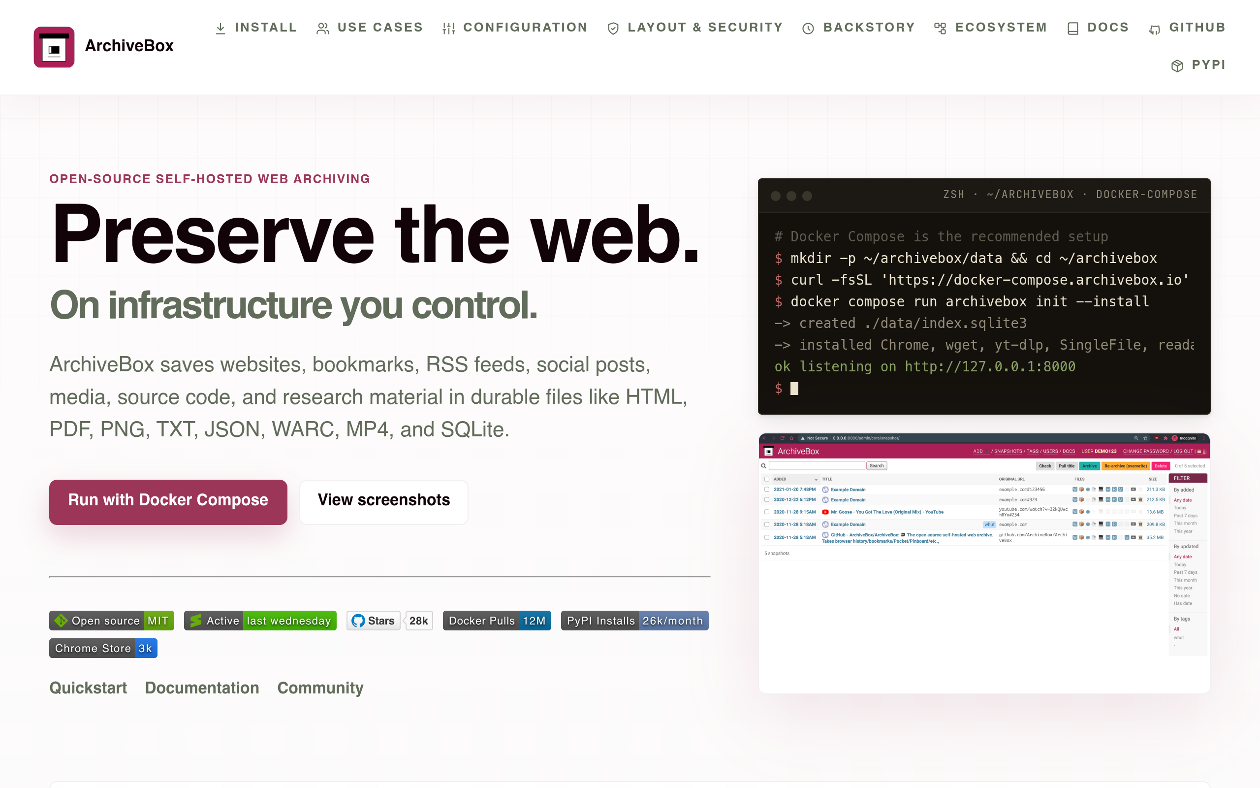 ArchiveBox screenshot, image 1