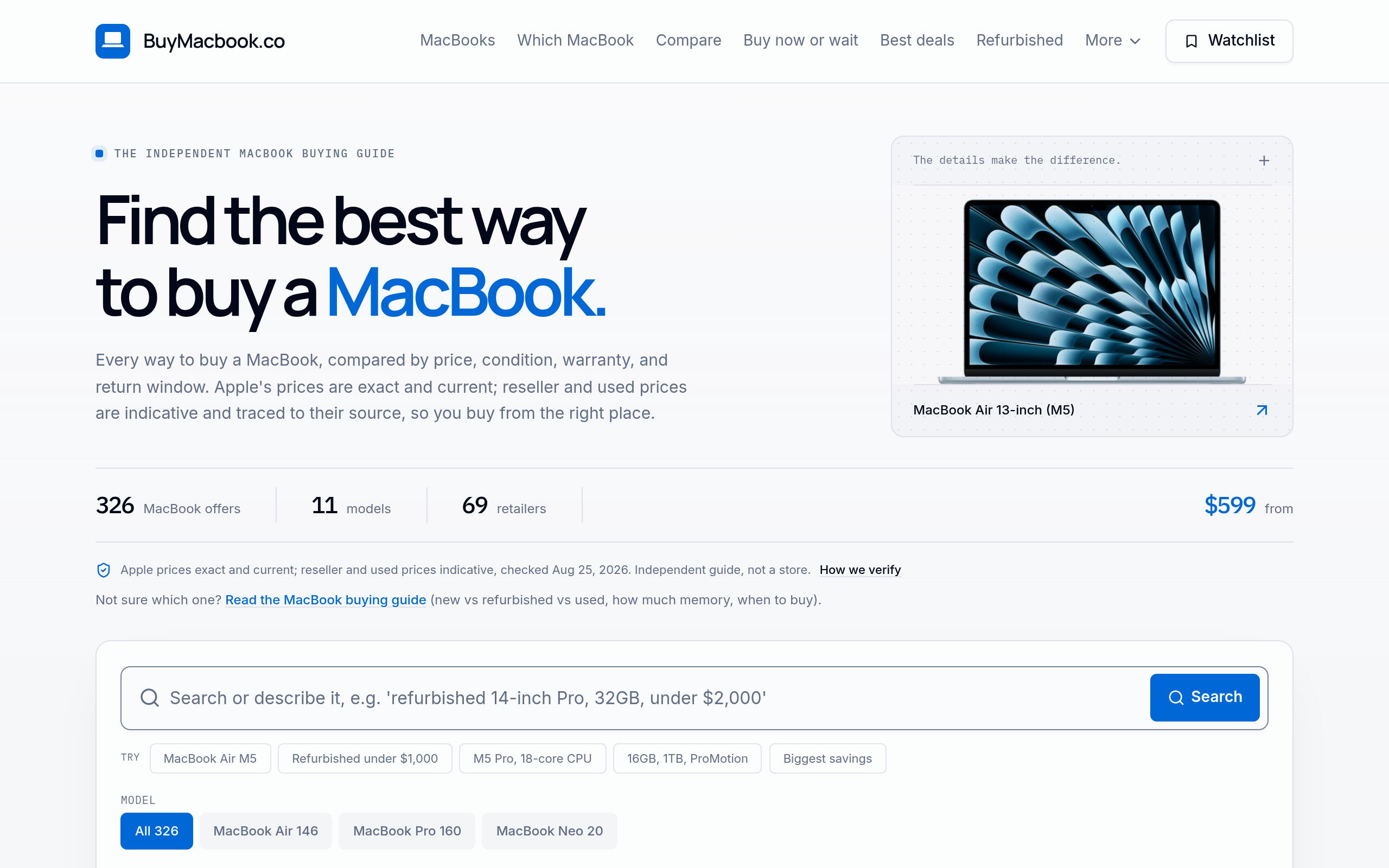 BuyMacbook.co screenshot, image 1